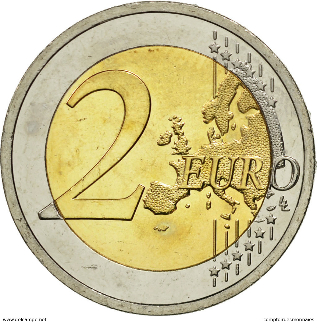 Ireland, 2 Euro, 10 Years Euro, 2012, SPL, Bi-Metallic - Ierland