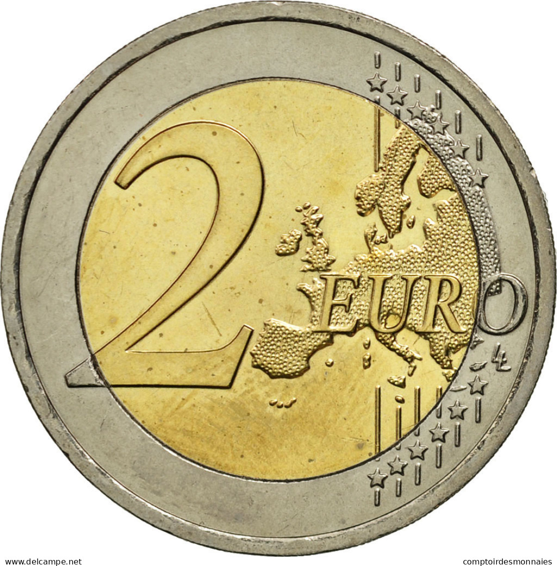 Autriche, 2 Euro, 10 Years Euro, 2012, SPL, Bi-Metallic - Autriche