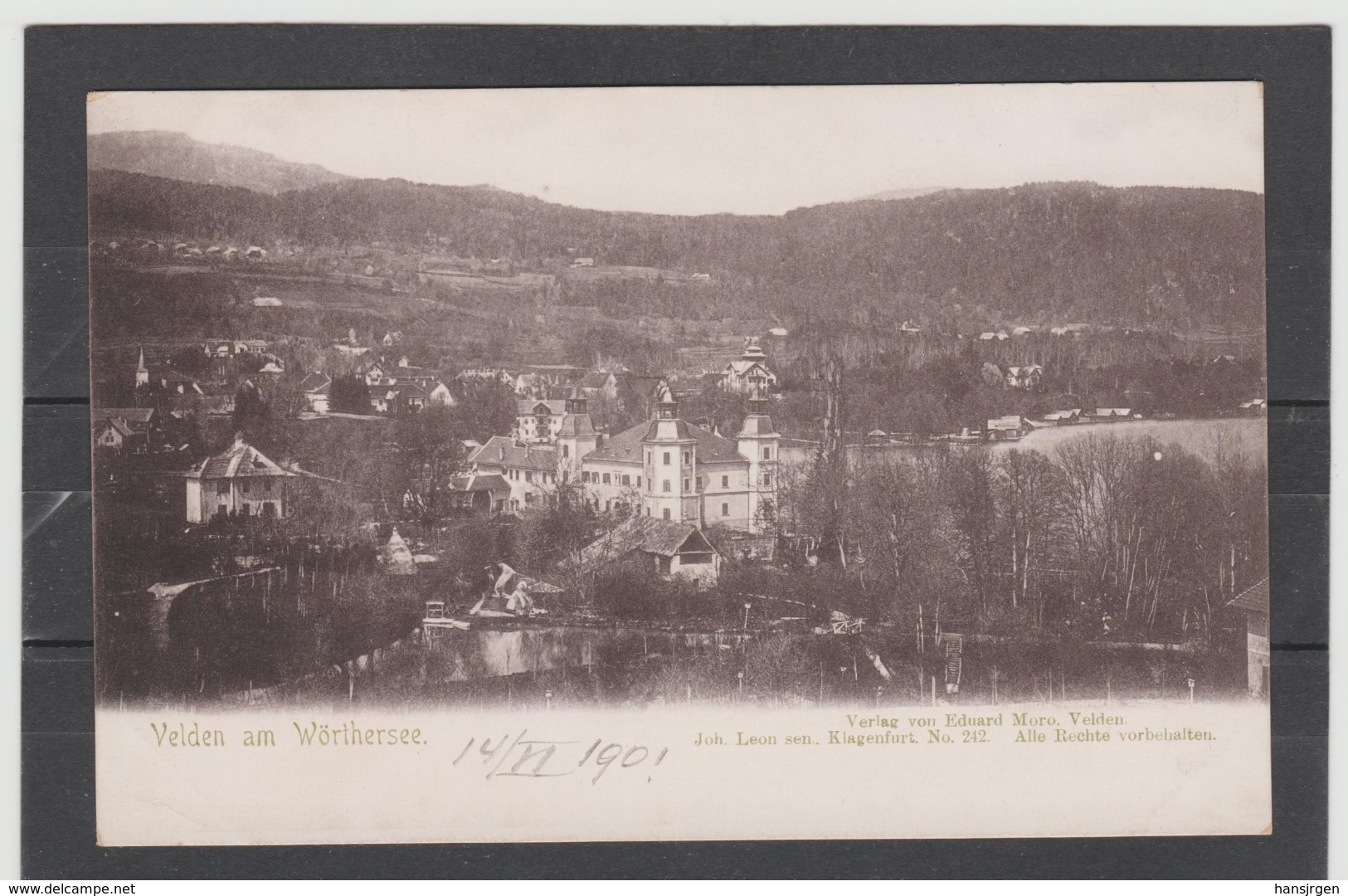 ZAK56 POSTKARTE JAHR Ca 1900 VELDEN Am Wörthersee  Ungebraucht SIEHE ABBILDUNG - Velden