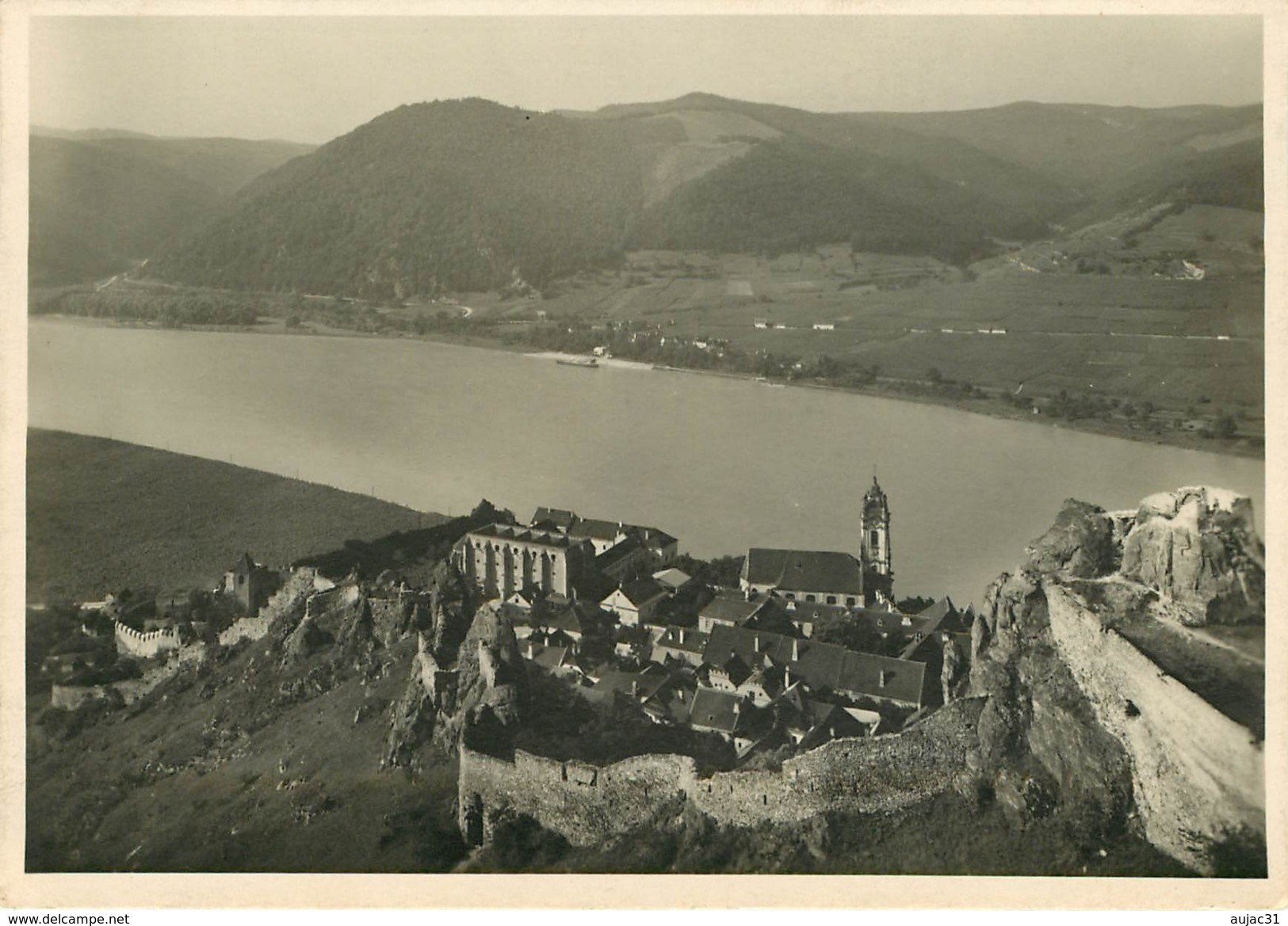 Autriche - Austria - Basse Autriche - Wachau - Dürnstein A. D. Donau - Blick Von Der Burg - Semi Moderne Grand Format - Wachau