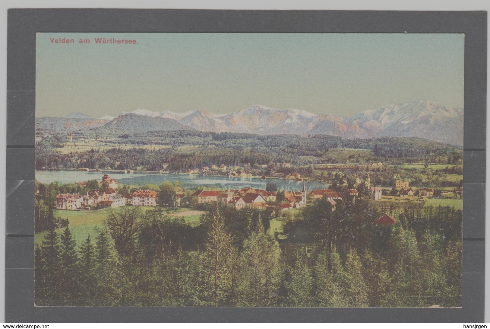 ZAK62 POSTKARTE  VELDEN Am Wörthersee Aus Ungebraucht - Velden