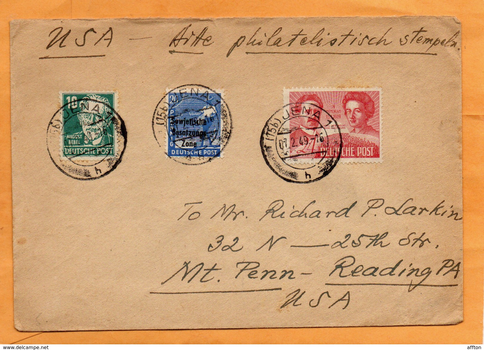 Germany 1949 Cover Mailed - Other & Unclassified