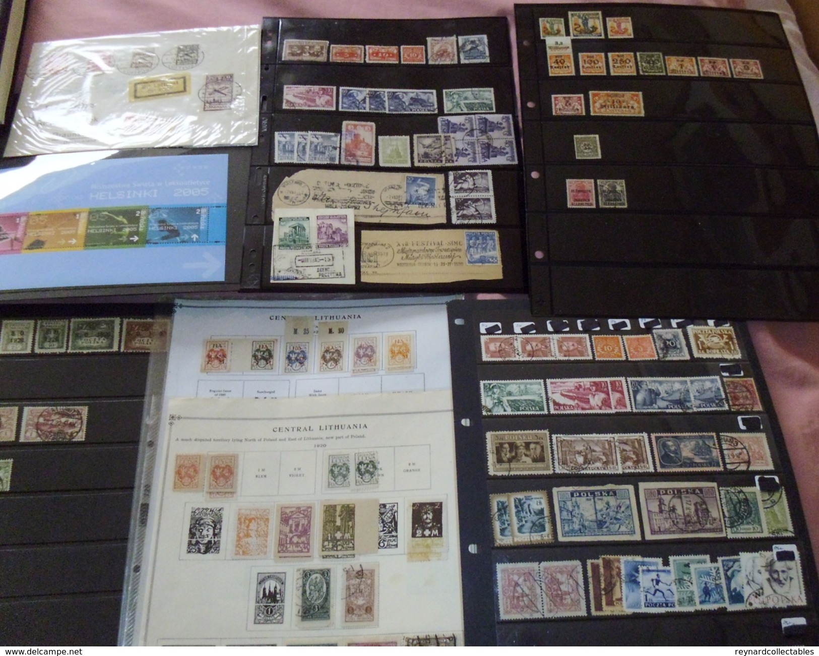 Superb Poland Colln In Schaubek 1915-1950s,+ Hagners,covers. 1930s M/sheets, Mint/used. Danzig Etc - Collections