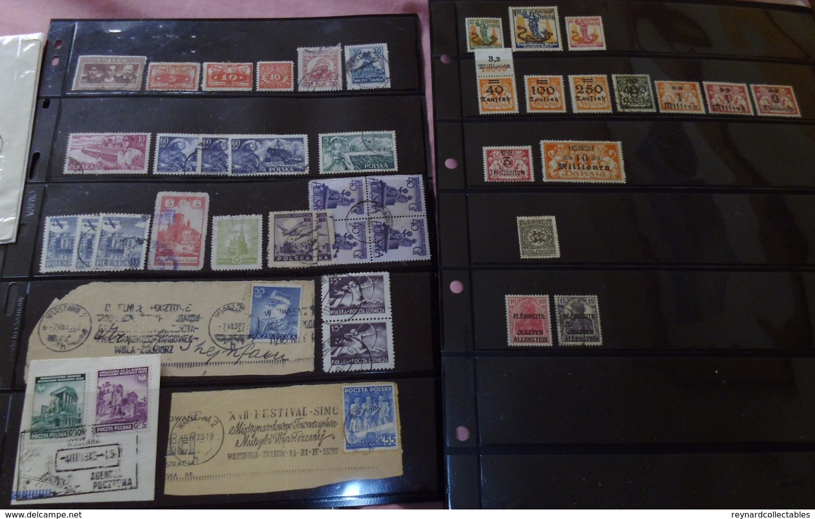 Superb Poland Colln In Schaubek 1915-1950s,+ Hagners,covers. 1930s M/sheets, Mint/used. Danzig Etc - Collections