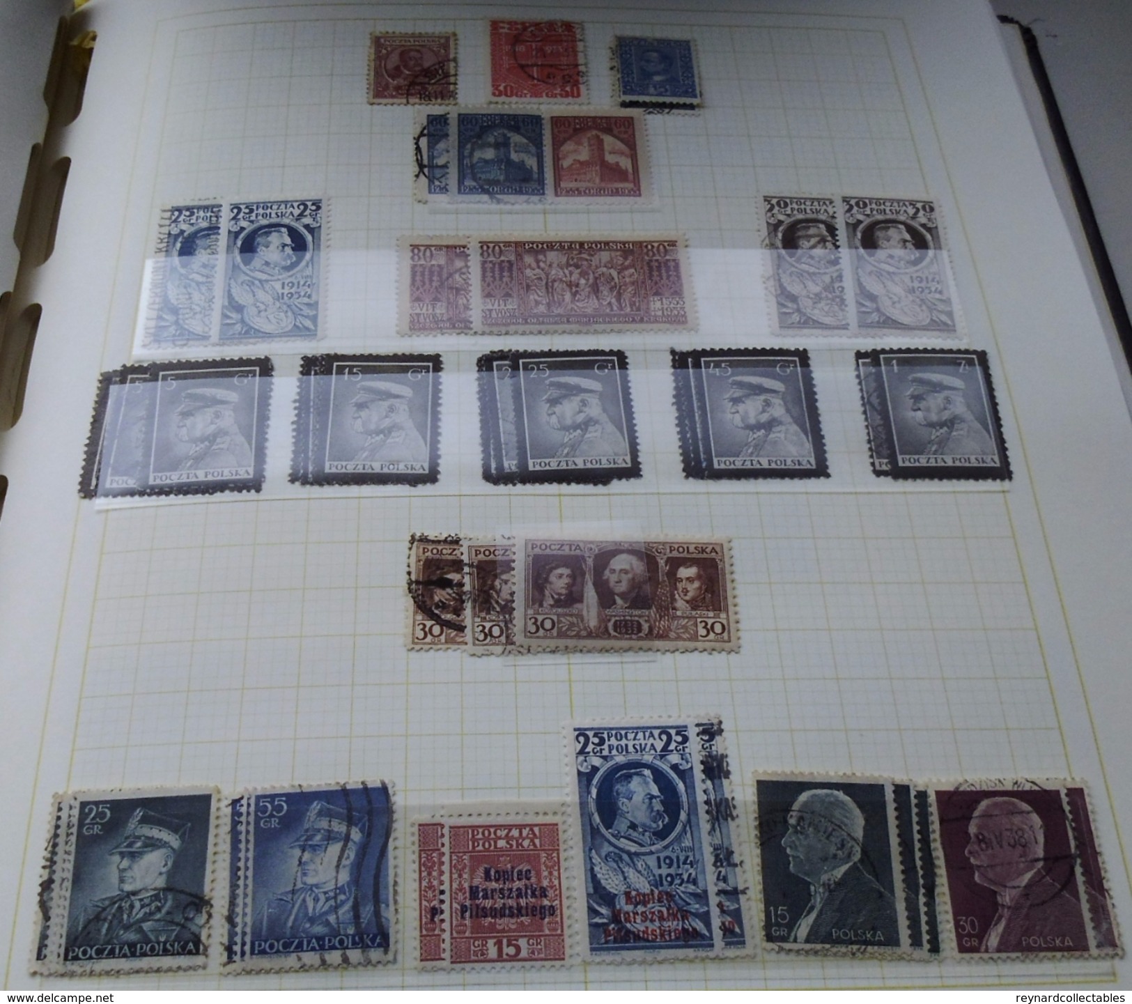 Superb Poland colln in Schaubek 1915-1950s,+ hagners,covers. 1930s m/sheets, mint/used. Danzig etc