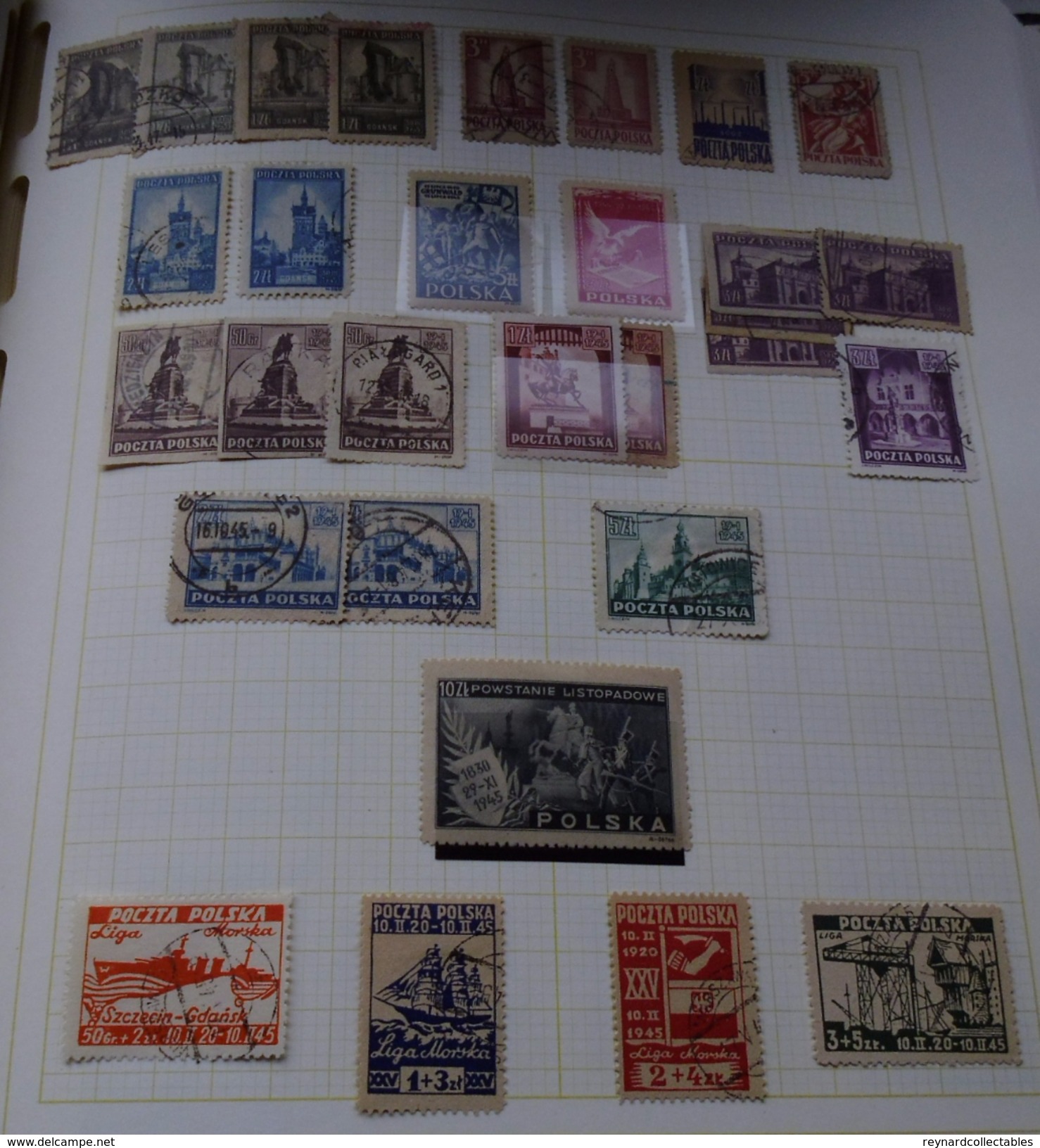 Superb Poland colln in Schaubek 1915-1950s,+ hagners,covers. 1930s m/sheets, mint/used. Danzig etc