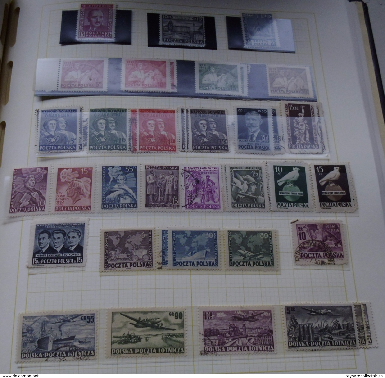 Superb Poland colln in Schaubek 1915-1950s,+ hagners,covers. 1930s m/sheets, mint/used. Danzig etc