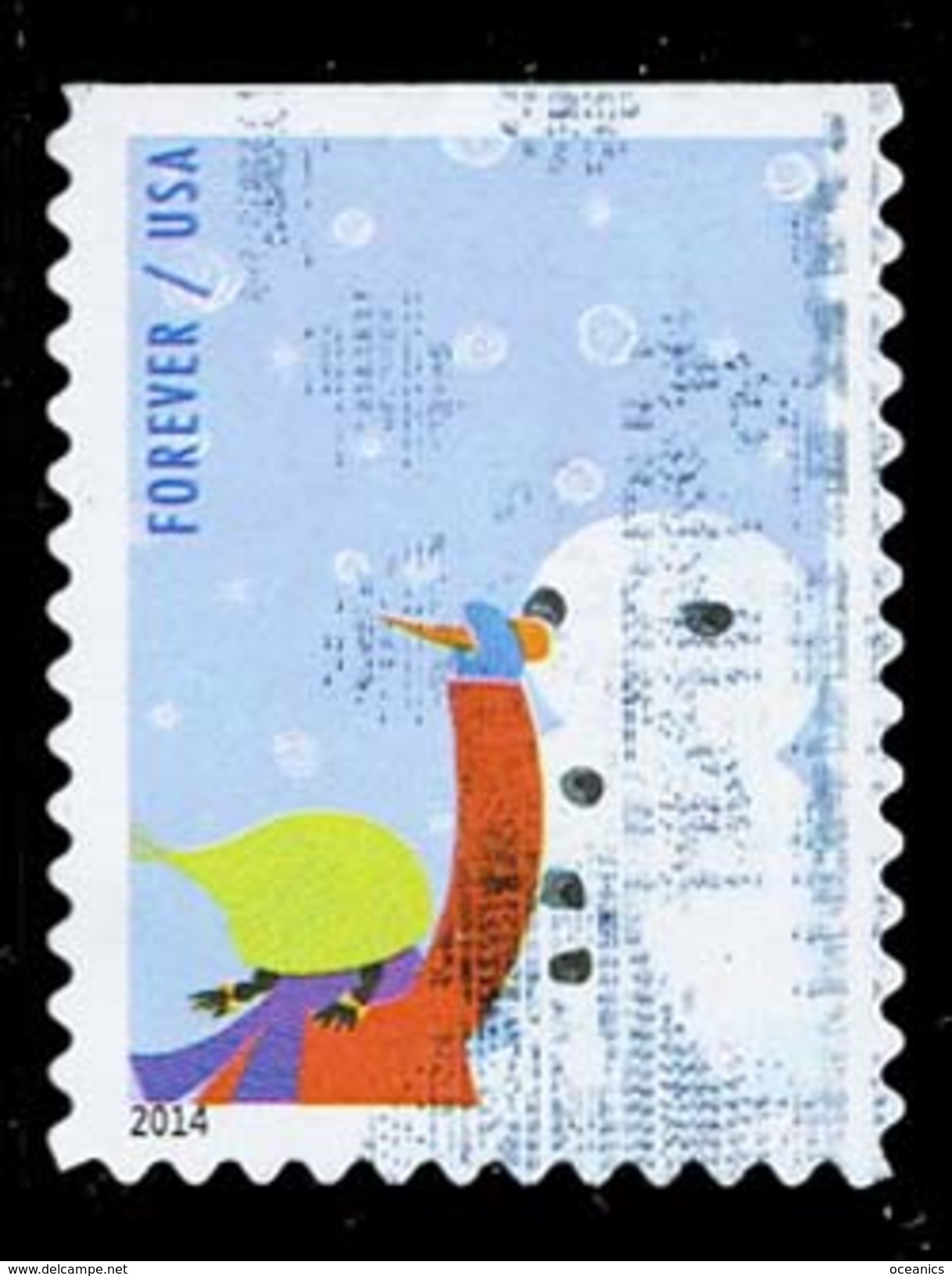 Etats-Unis / United States (Scott No.4938 - Plaisir D'hiver / Winter Fun) (o)  P3 - Usados