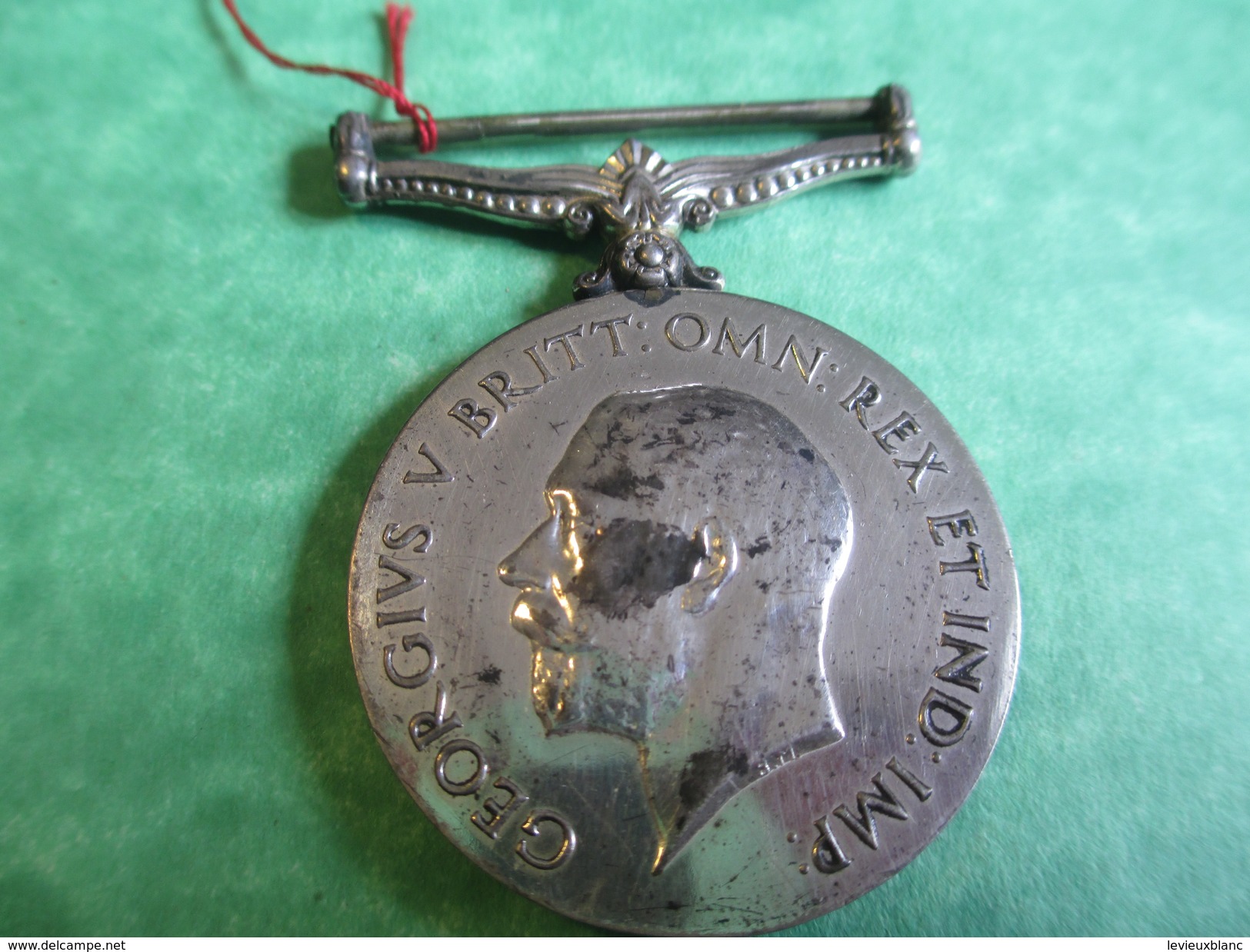 Médaille  Sans Ruban / Georgius V Britt: Omn: Rex Et Ind:Imp:/Angleterre/ /Vers 1920-1930        MED130 - Autres & Non Classés