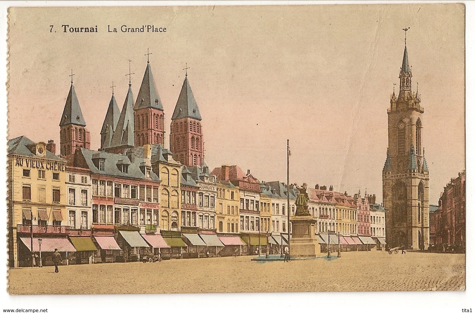 16 - Tournai (N°7) - La Grand Place - Doornik