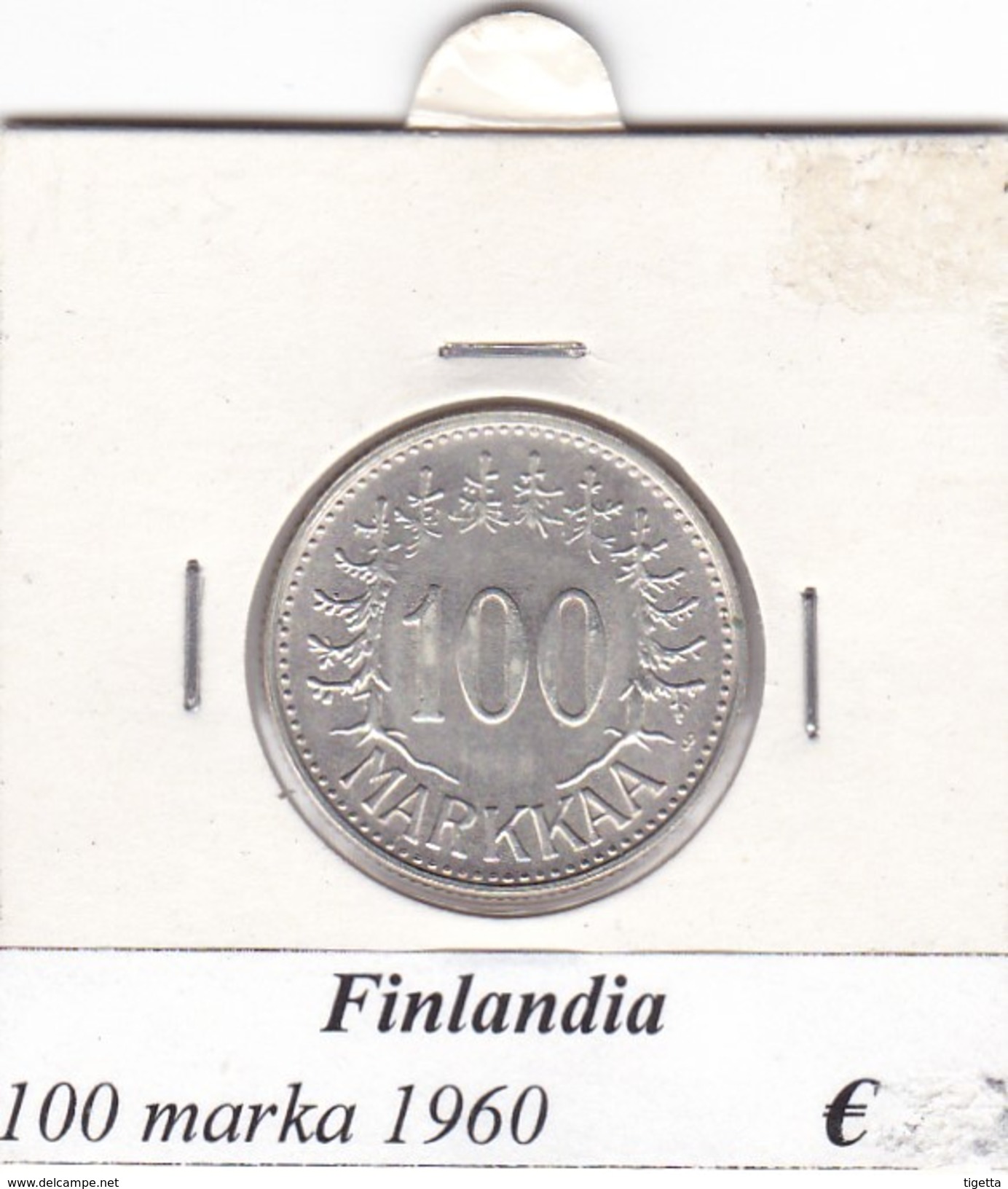 FINLANDIA   100 MARKKAA  1960  COME DA FOTO - Finlandia