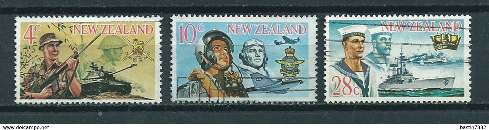 1968 New Zealand Complete Set Military Used/gebruikt/oblitere - Gebruikt