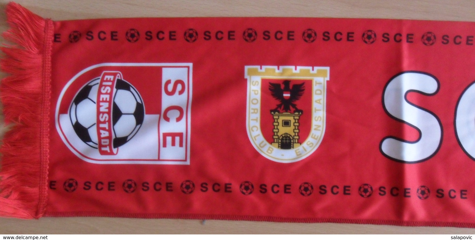 SC Eisenstadt AUSTRIA  FOOTBALL CLUB, CALCIO SCARF, SCHAL  ZS KUT 1 - Bekleidung, Souvenirs Und Sonstige