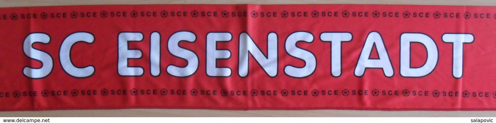 SC Eisenstadt AUSTRIA  FOOTBALL CLUB, CALCIO SCARF, SCHAL  ZS KUT 1 - Uniformes Recordatorios & Misc