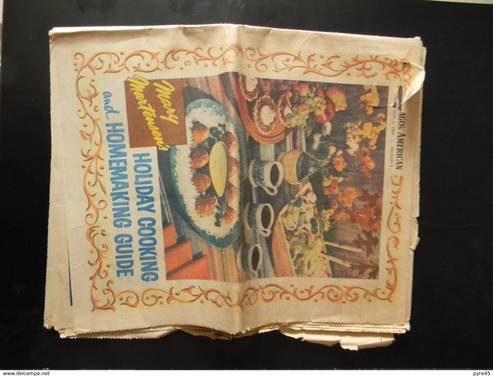 Journal Chicago's American Du 5 Novembre 1959 Section 3 "holiday Cooking ... " 43 Pages Dans L'etat - 1950-Now