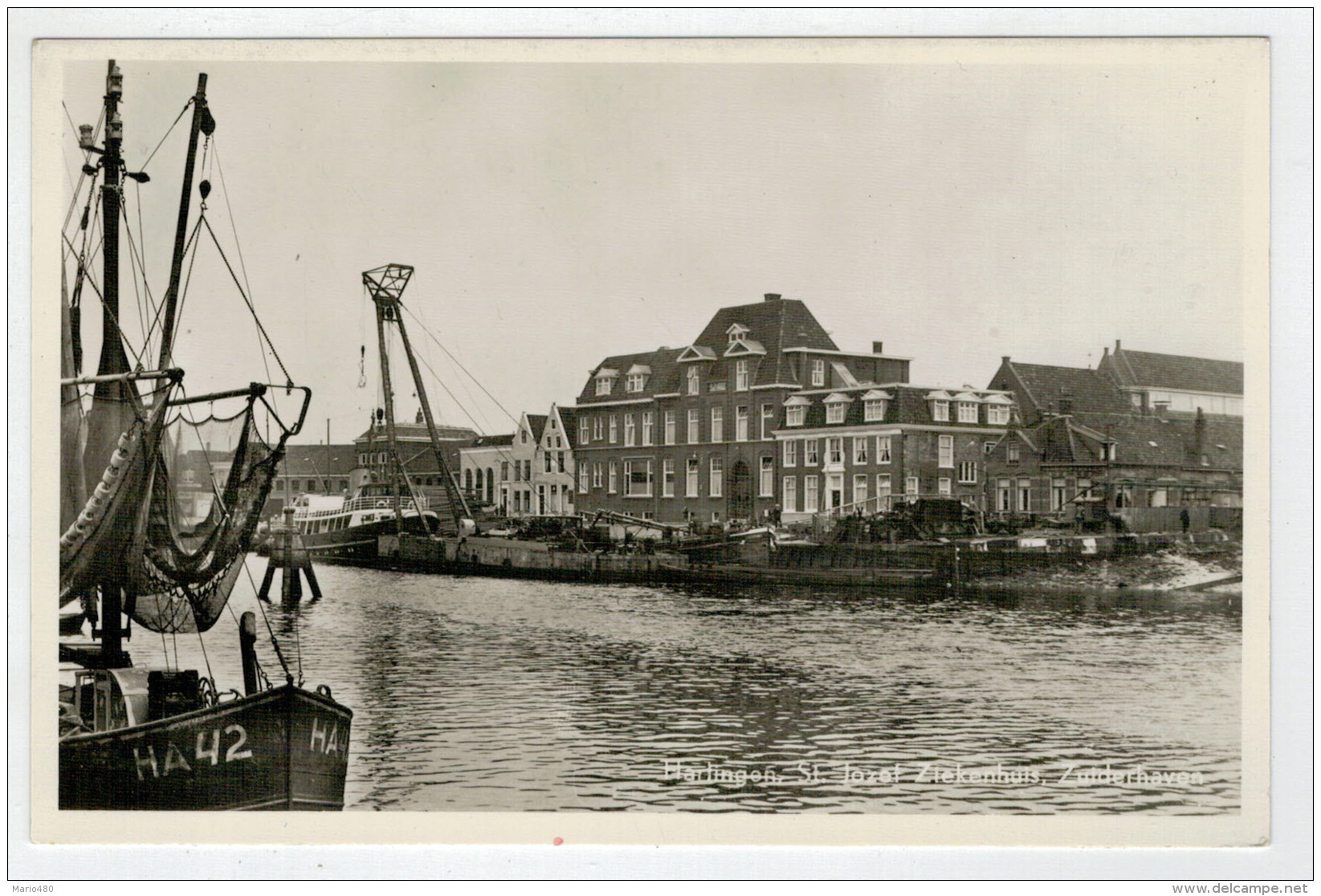 C.P.PICCOLA    HARLINGEN  ST. JOZEF  ZIEKENHUIS  ZUIDERHAVEN           2 SCAN  (NUOVA) - Harlingen