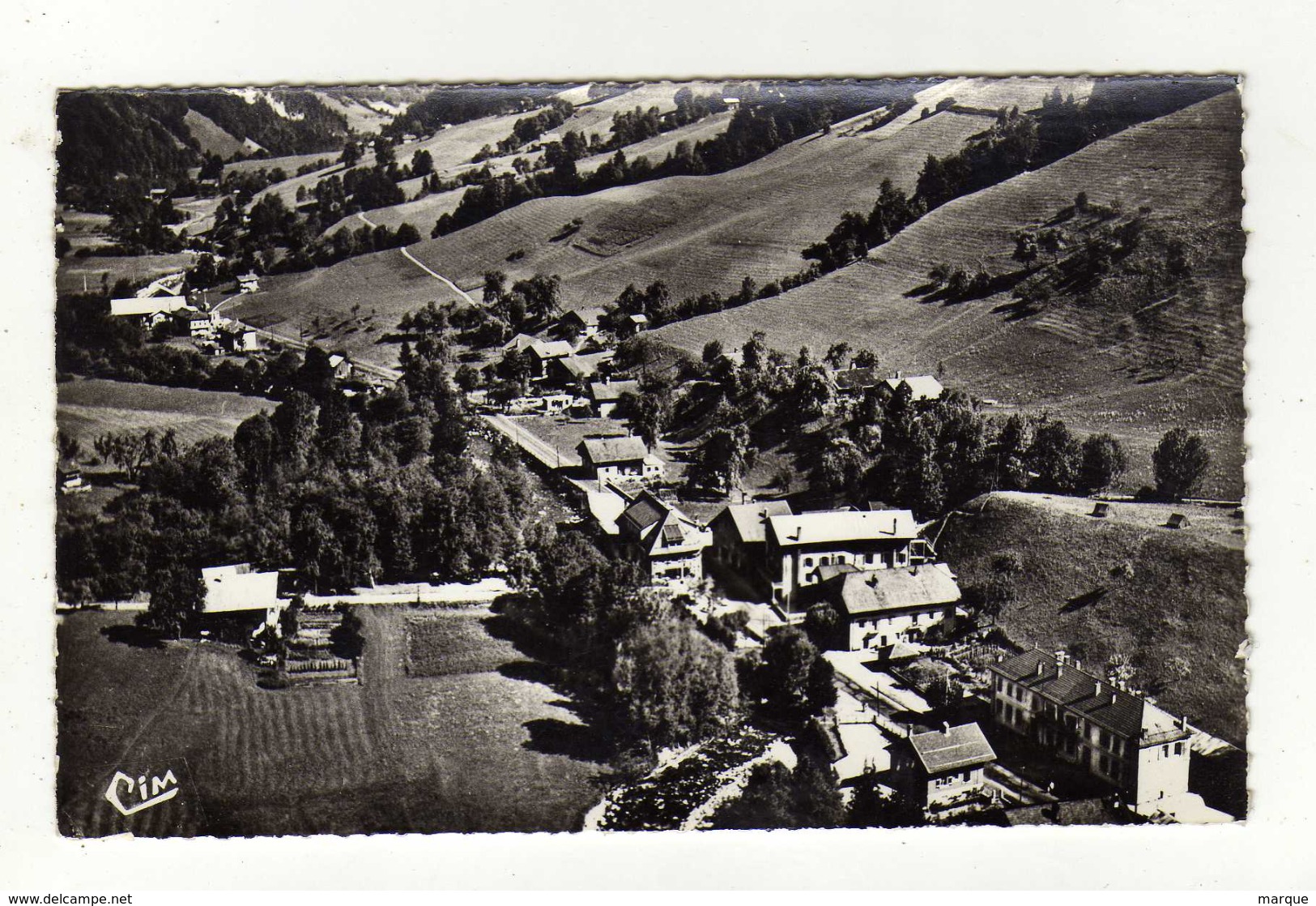 Cpsm N° 452-38A ENTREMONT Vallée Du Borne Vue Aérienne - Andere & Zonder Classificatie