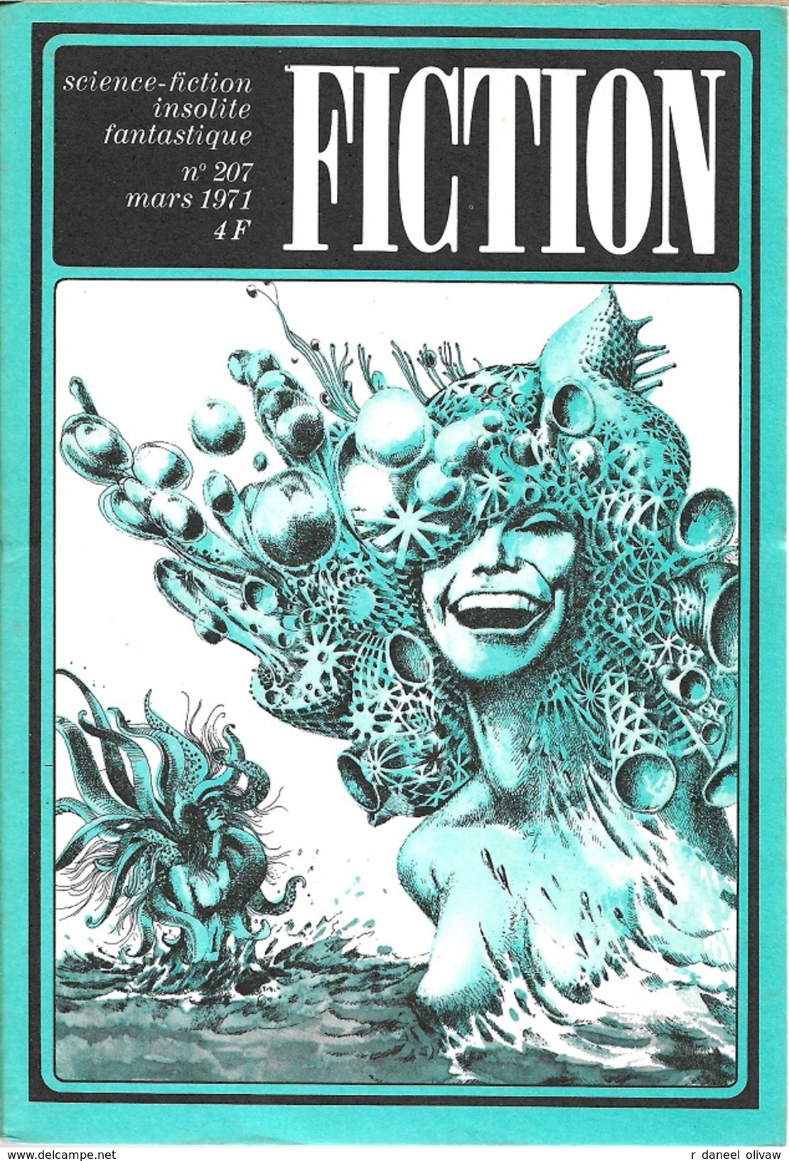 Fiction N° 207, Mars 1971 (TBE+) - Fiction