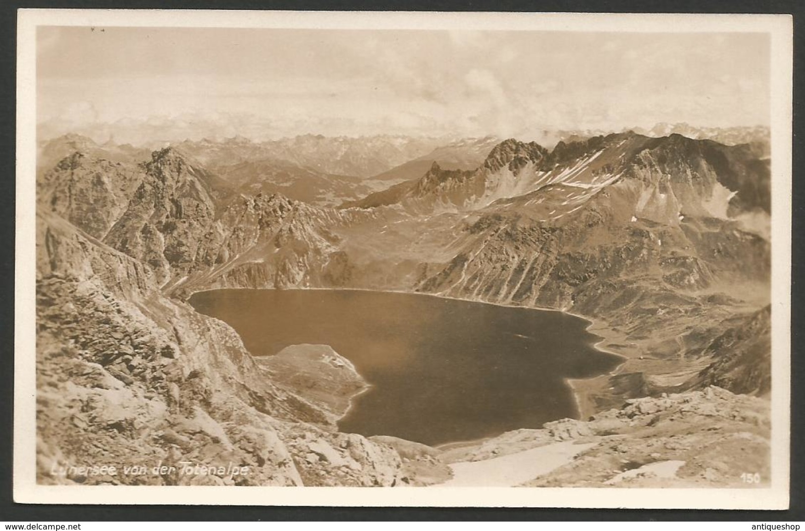 Austria-----Lunersee------old Postcard - Bludenz