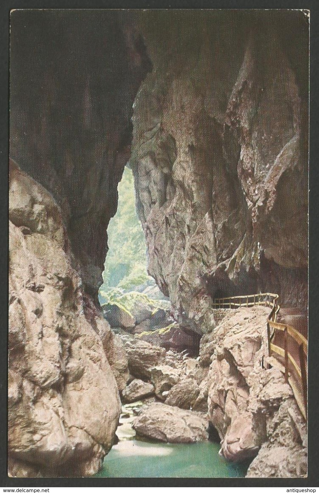 Austria-----Rappenlochschlucht (Dornbirn)------old Postcard - Dornbirn