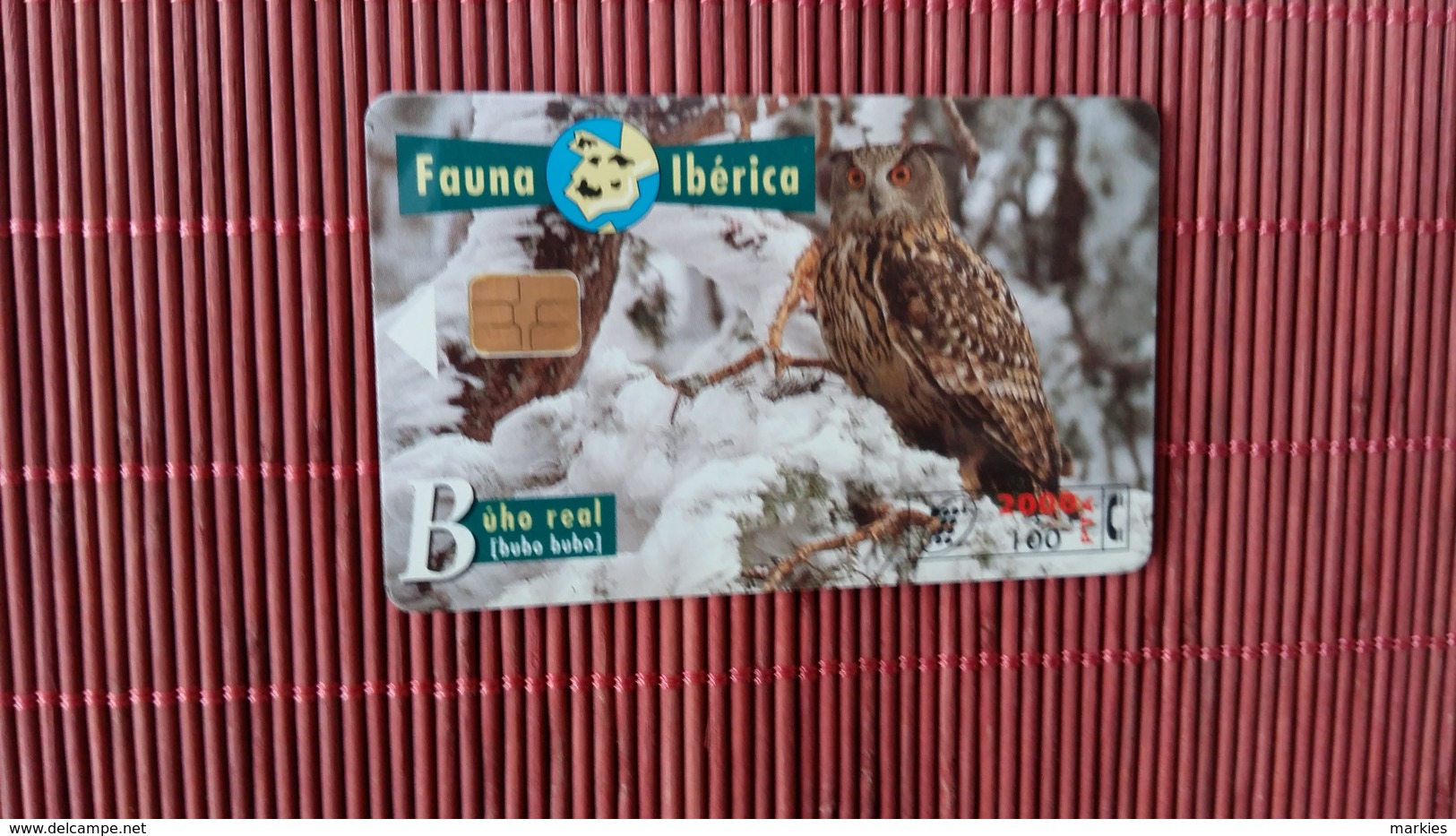 Phonecard Hibou  Used  Rare ! - Owls