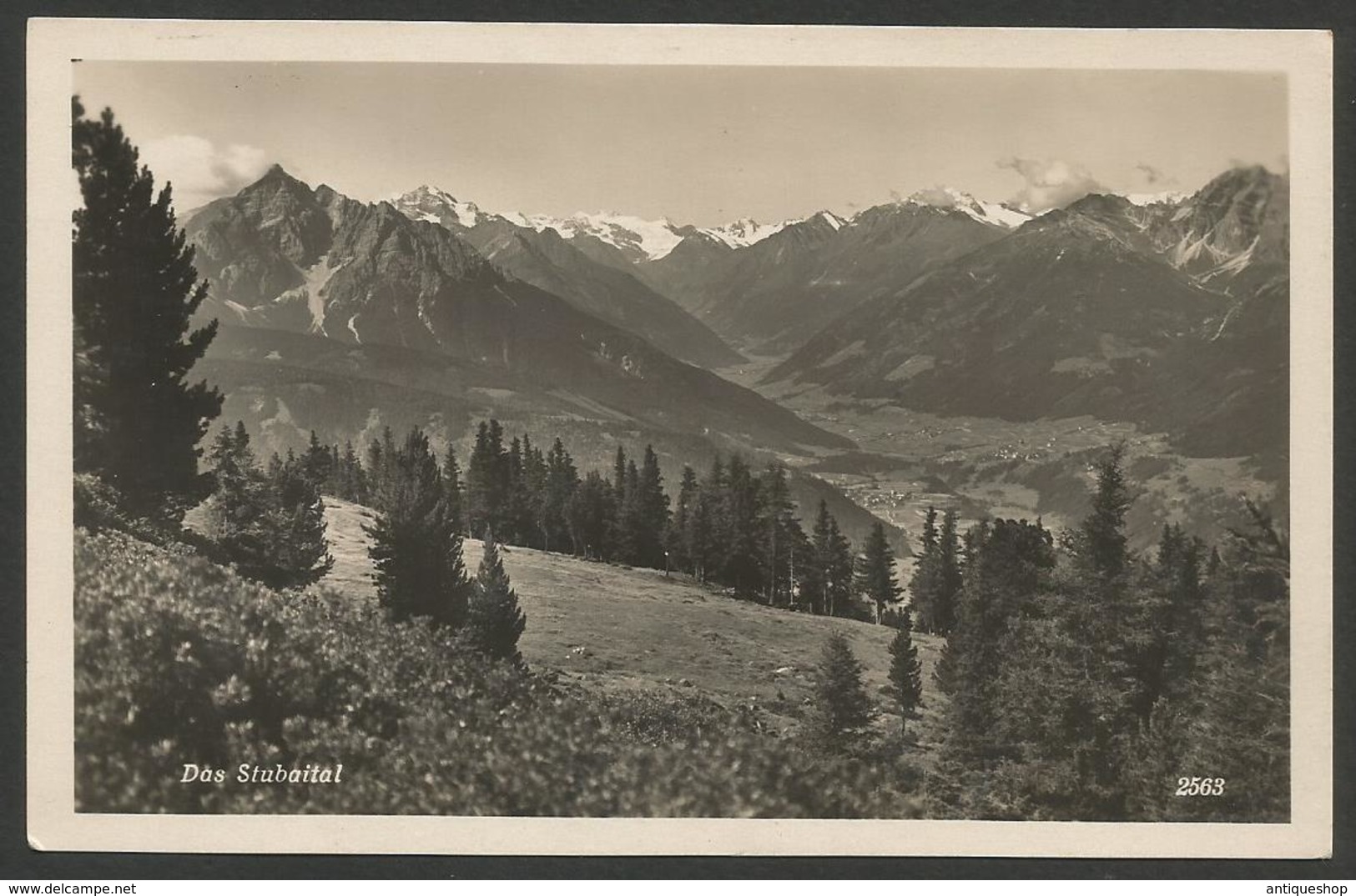 Austria-----Stubaital------old Postcard - Neustift Im Stubaital