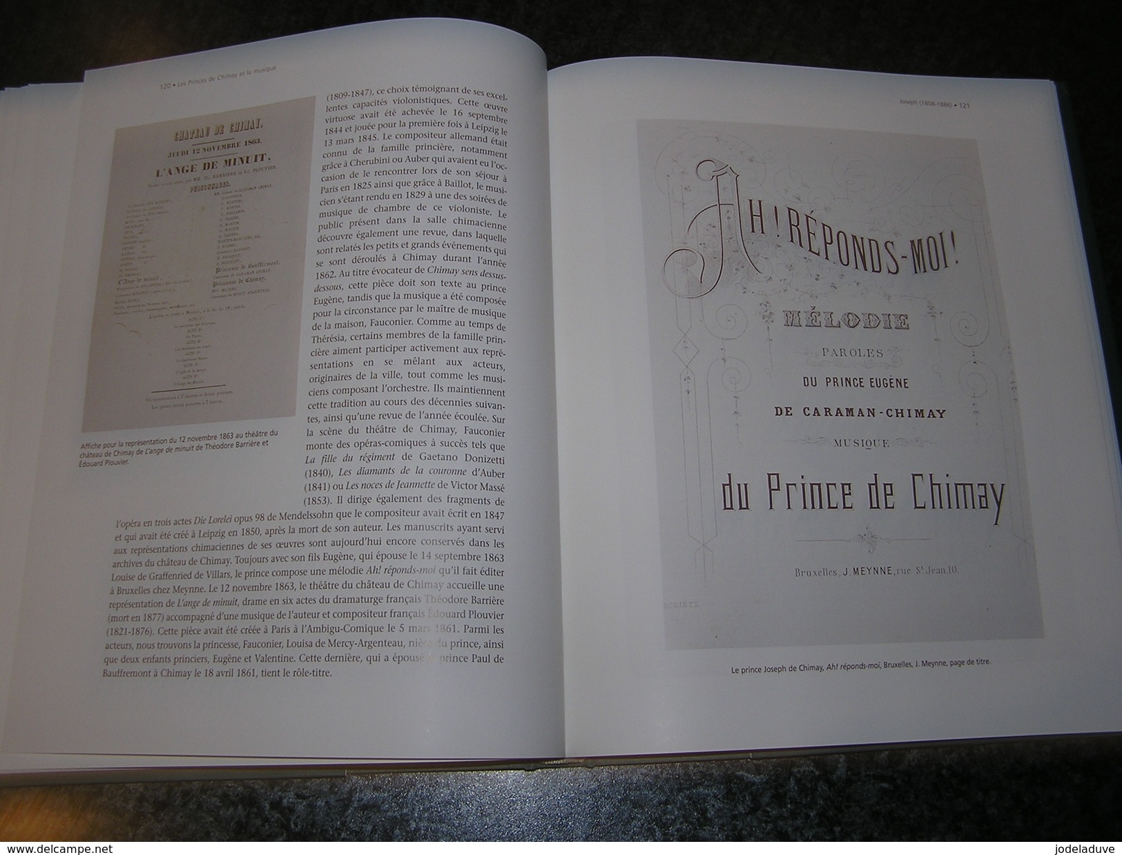 LES PRINCES DE CHIMAY ET LA MUSIQUE Avec CD Marie Cornaz Régionalisme Histoire Théatre Musique Classique Concert Mélodie