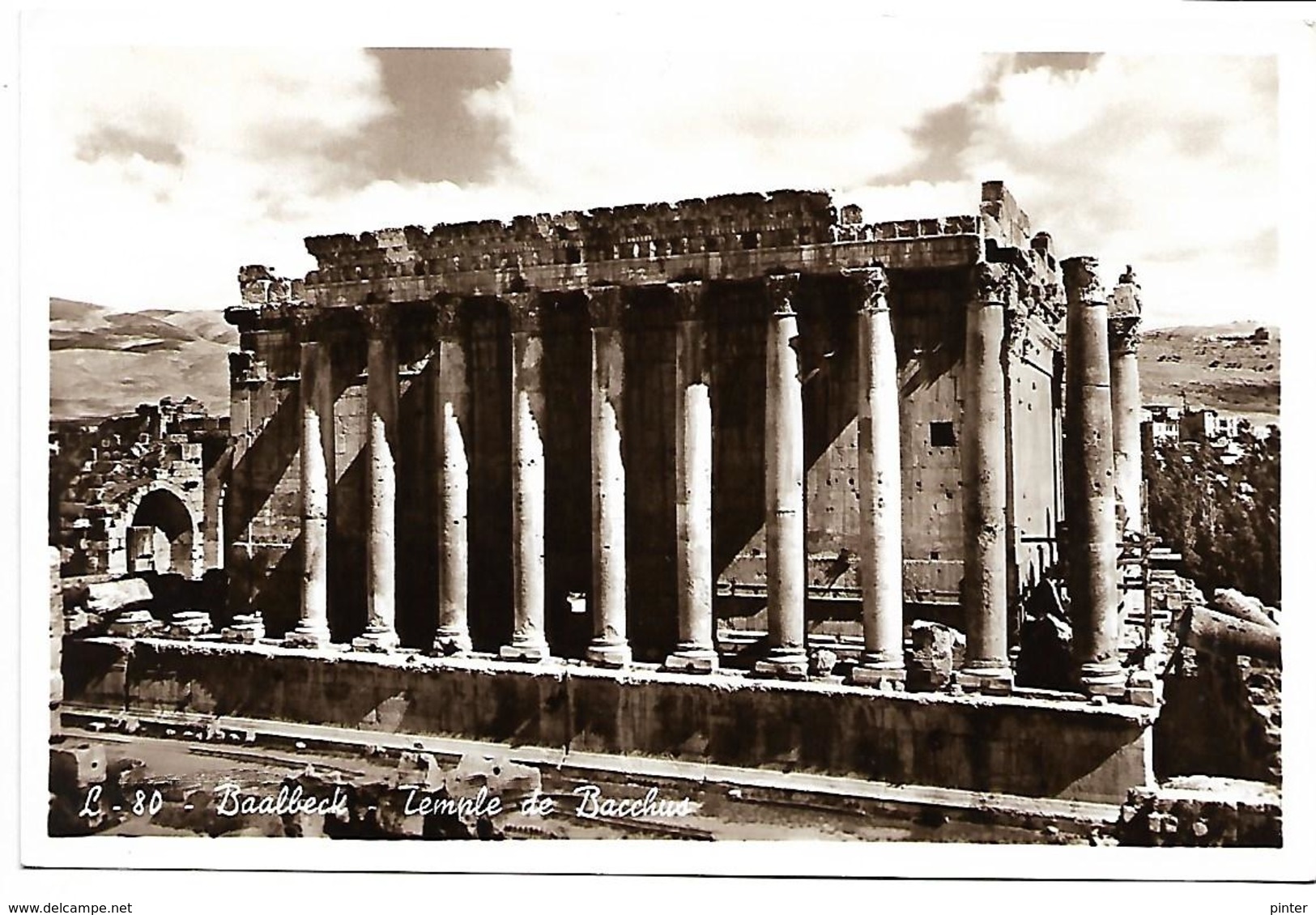 LIBAN - BAALBECK - Temple De Bacchus - Liban