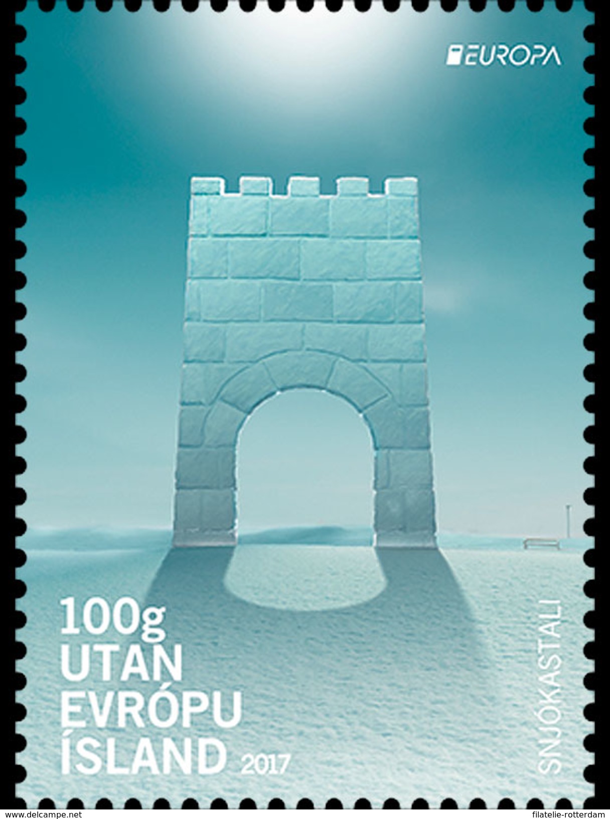 IJsland / Iceland - Postfris / MNH - Complete Set Europa, Kastelen 2017 - Nuevos