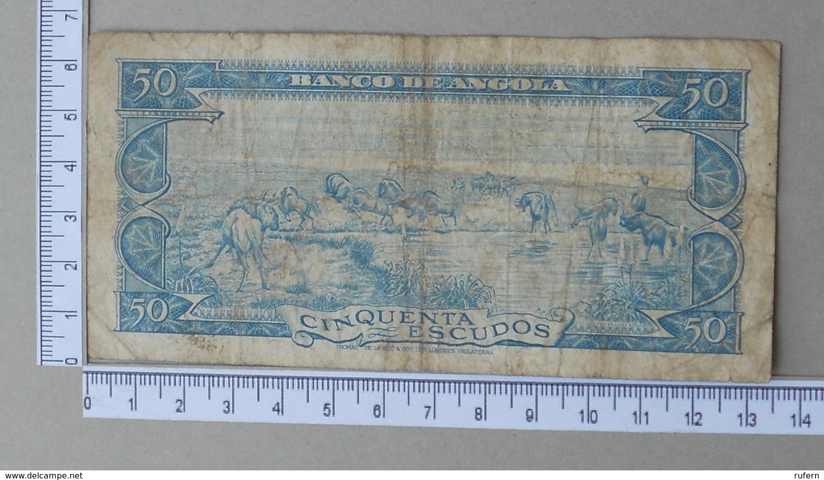 ANGOLA 50 ESCUDOS 1962       - (Nº18283) - Angola