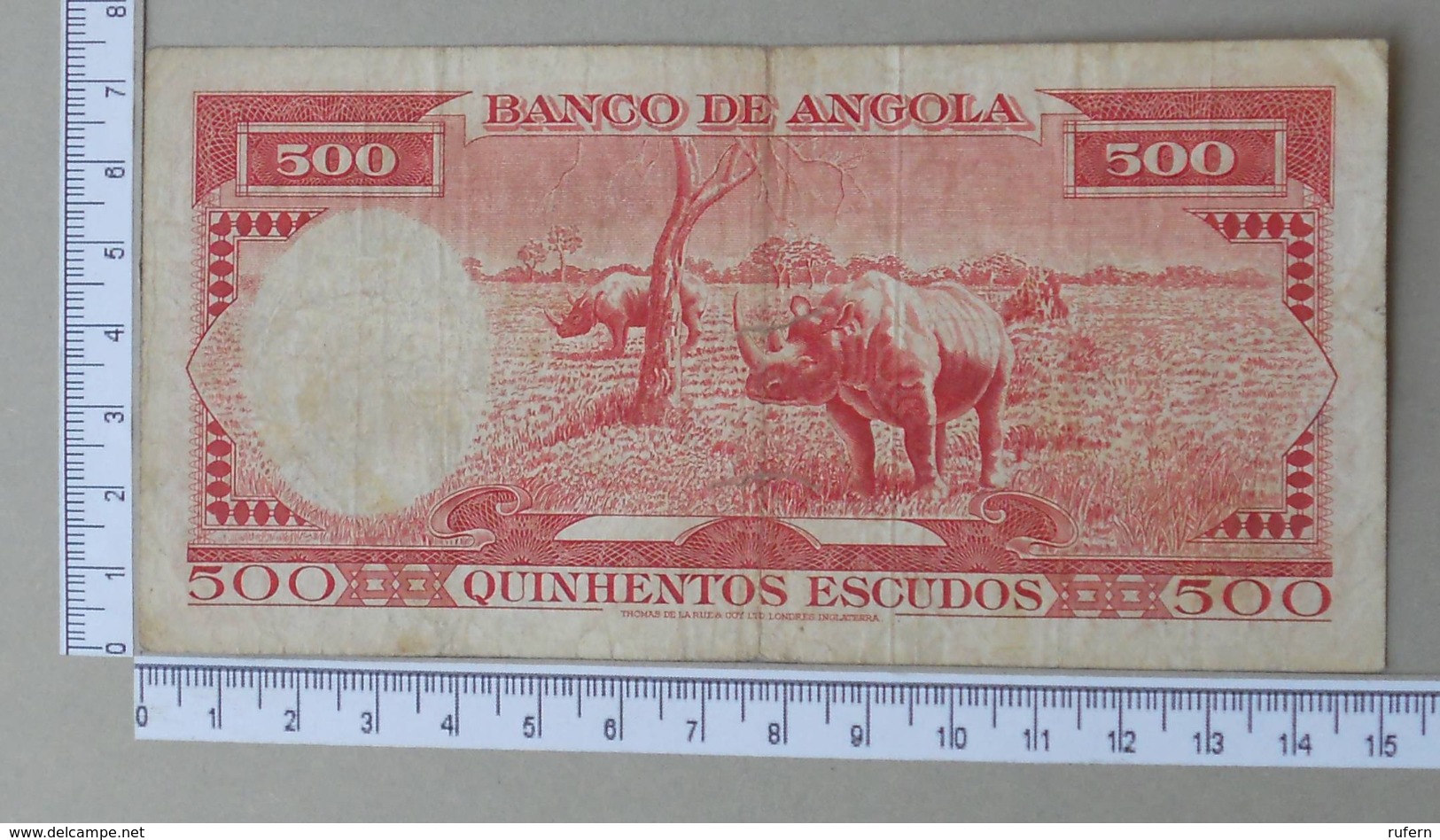 ANGOLA 500 ESCUDOS 1970       - (Nº18287) - Angola