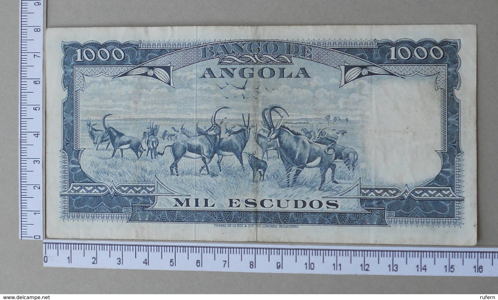 ANGOLA 1000 ESCUDOS 1970       - (Nº18290) - Angola