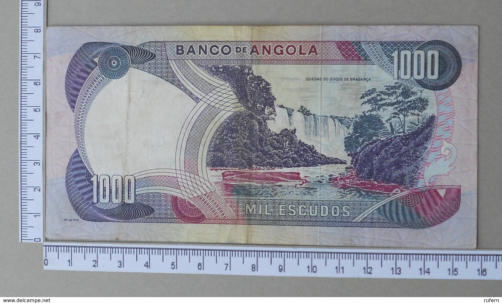 ANGOLA 1000 ESCUDOS 1972       - (Nº18291) - Angola