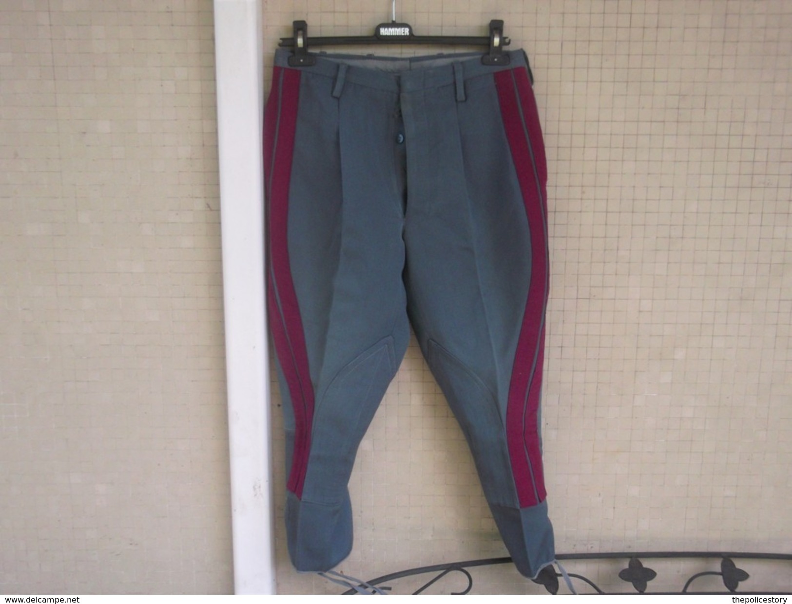 Pantaloni Originali Polizia Stradale Primi Modelli Anni '70 - Polizia