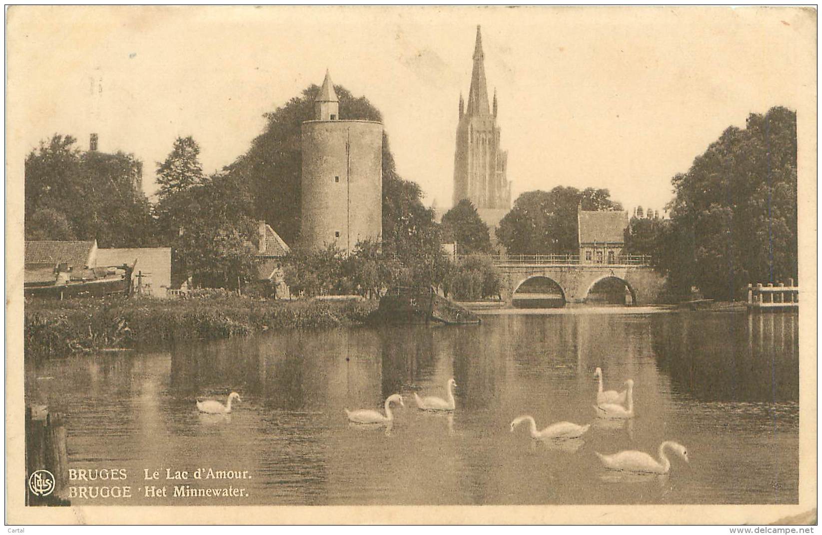 BRUGGE - Het Minnewater - Brugge