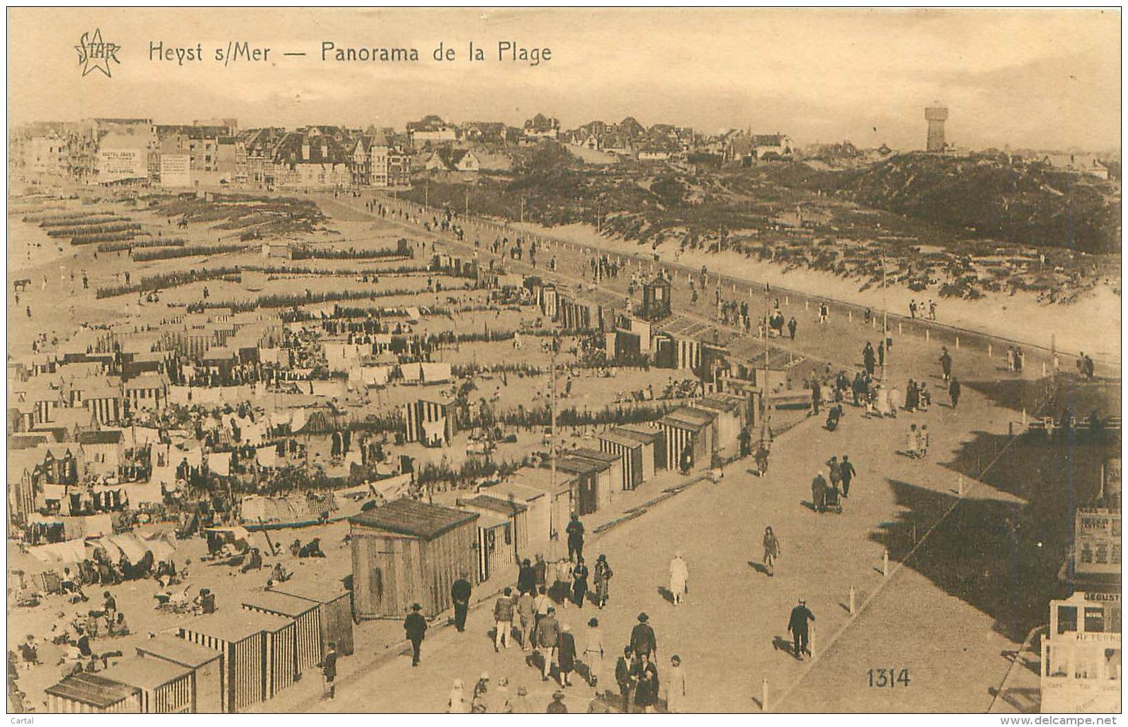 HEYST S/Mer - Panorama De La Plage - Heist