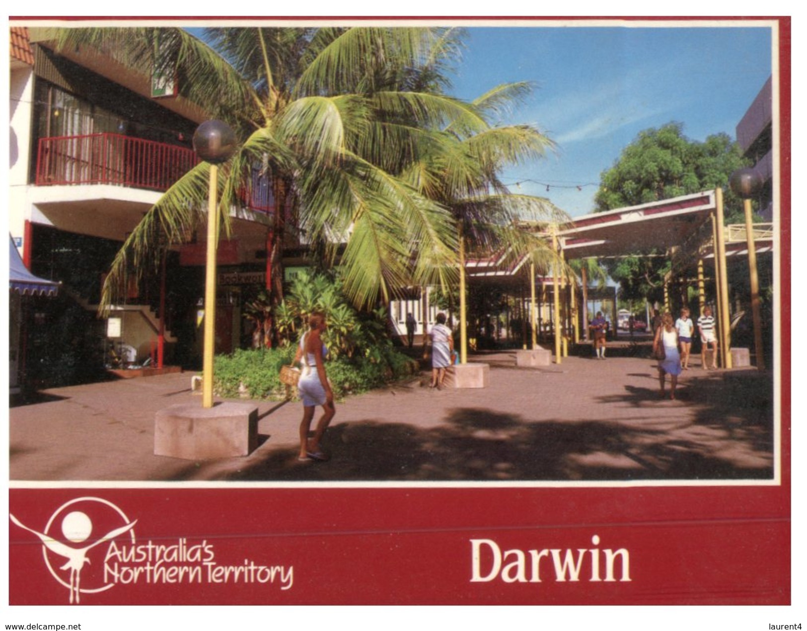 (933) Australia - NT - Darwin (with Stamp) - Darwin