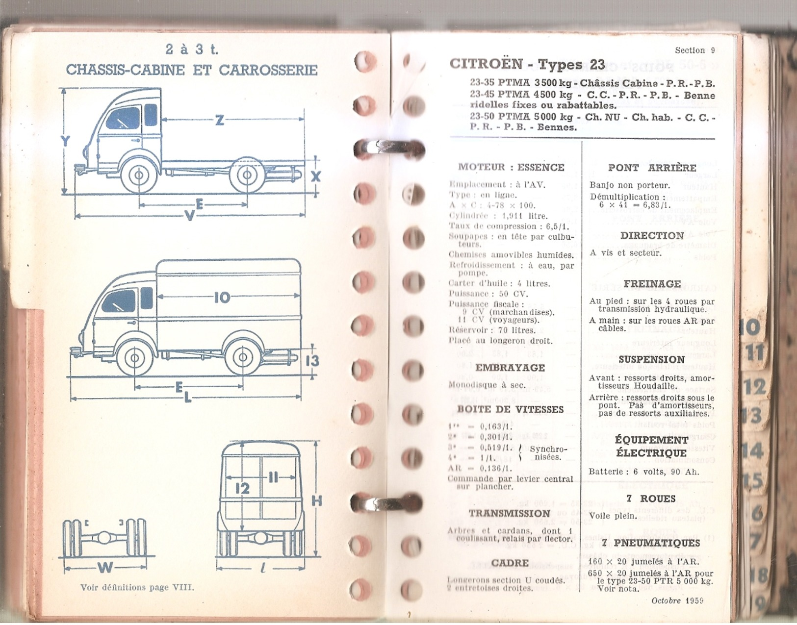 aide-memoire de garage-voitures et utilitaires avec comparatif autres marques-1956