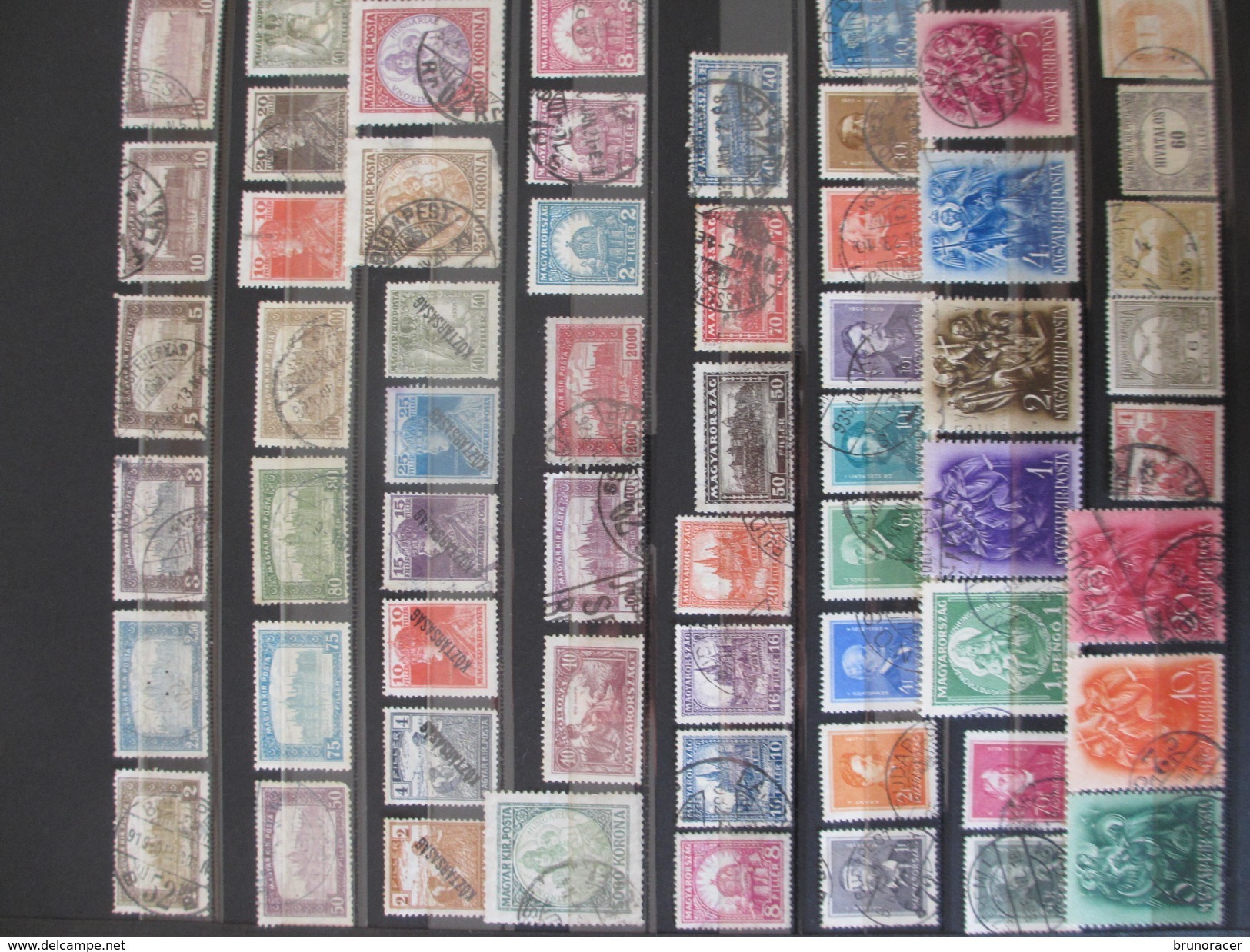 COLLECTION TIMBRES D'EUROPE DONT FRANCE DANS 3 CLASSEURS A VOIR 72 SCANS