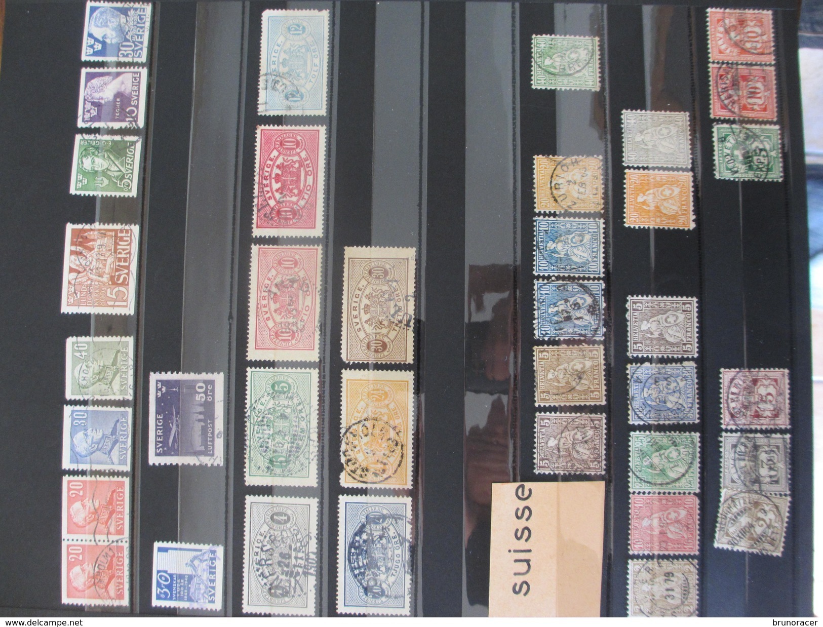 COLLECTION TIMBRES D'EUROPE DONT FRANCE DANS 3 CLASSEURS A VOIR 72 SCANS