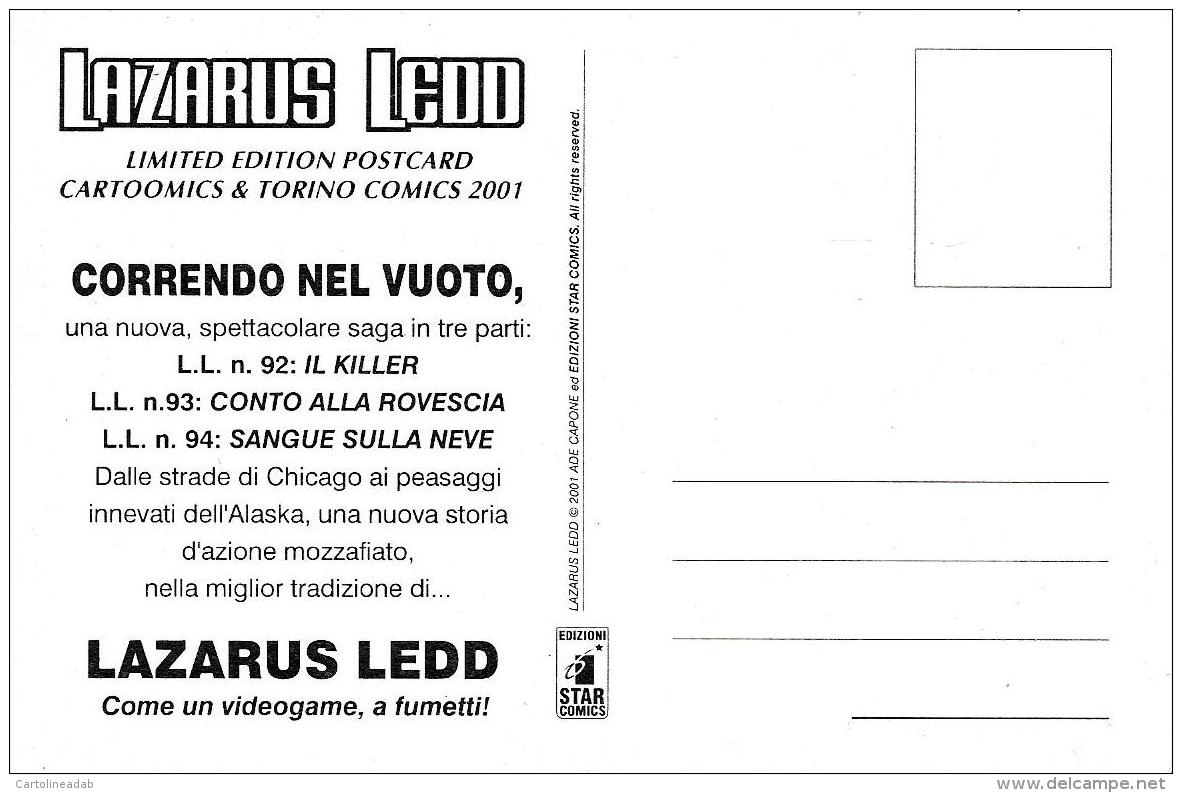 [MD1118] CPM - FUMETTI  - LAZARUS LEDD - LIMITED EDITION POSTCARD - Non Viaggiata - Fumetti