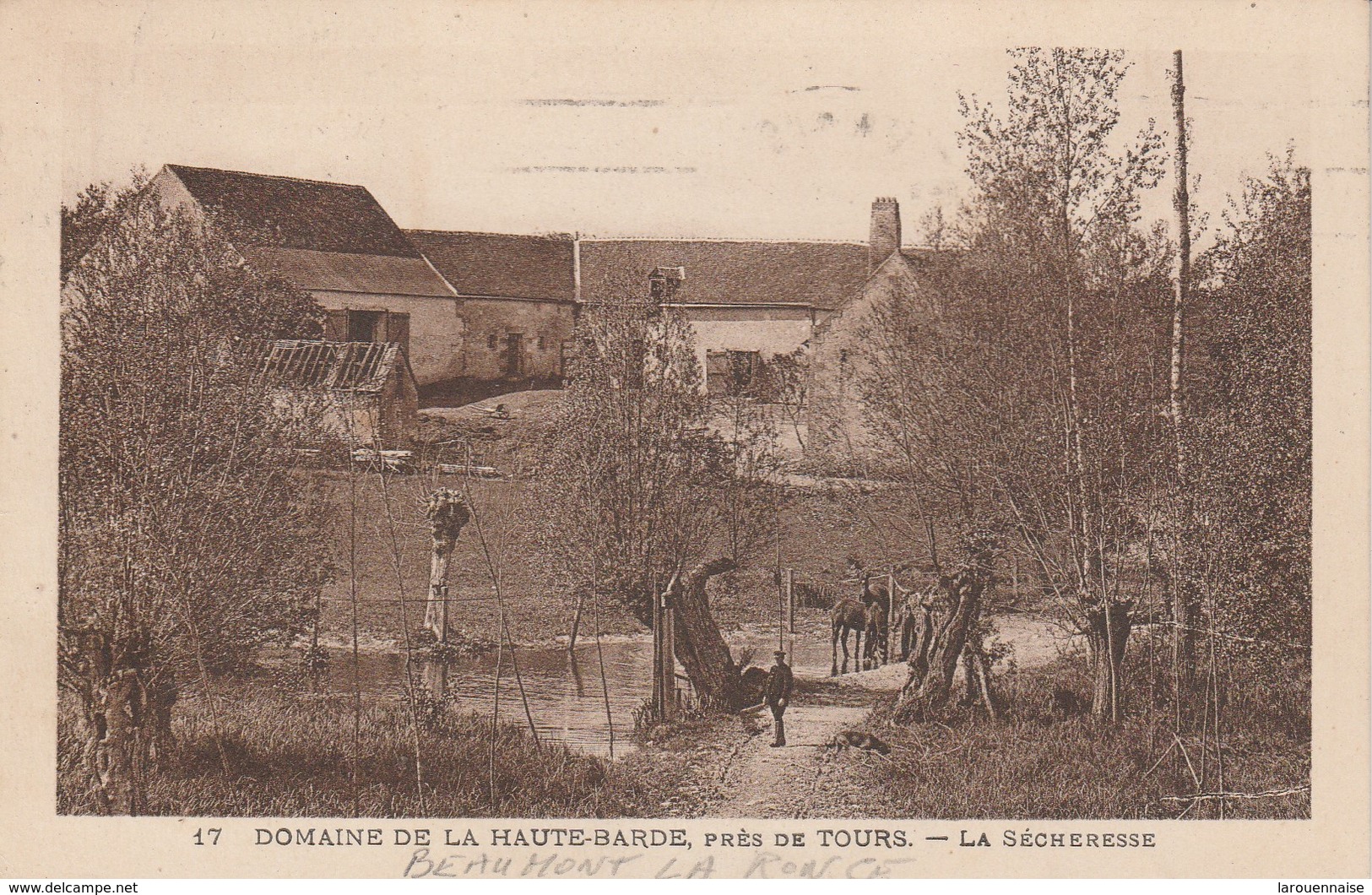 37 - BEAUMONT LA RONCE - Domaine De La Haute Barde - La Sécheresse - Beaumont-la-Ronce