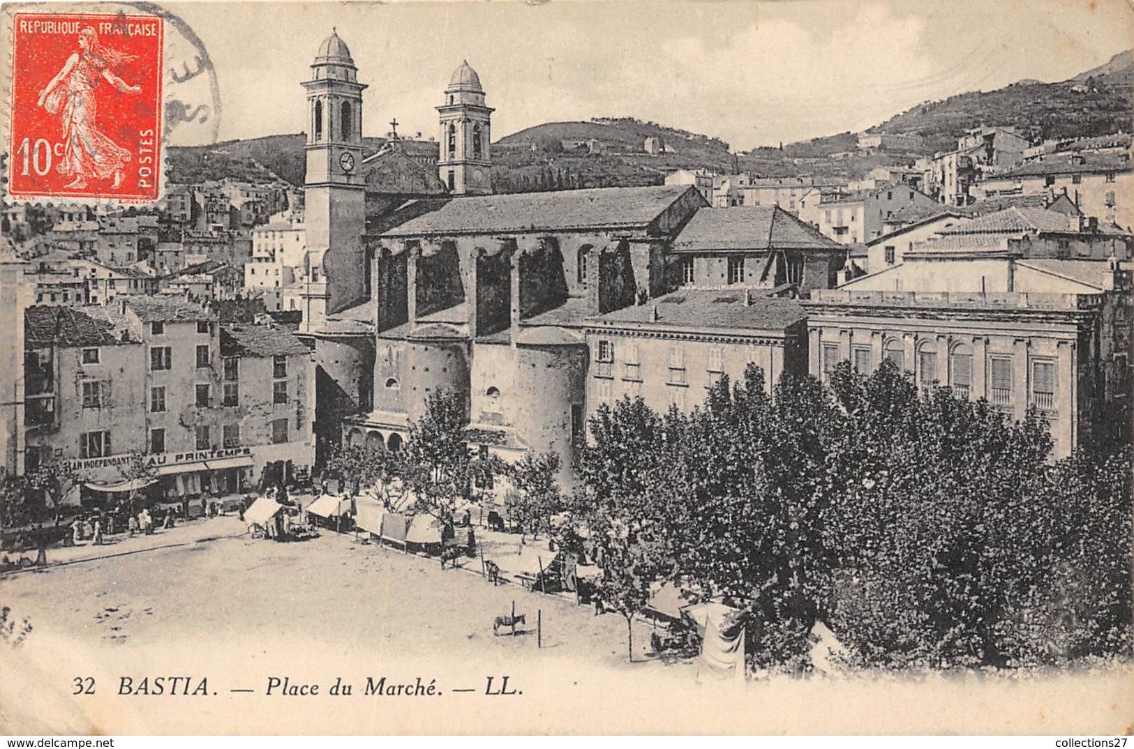 20-BASTIA- PLACE DU MARCHE - Bastia