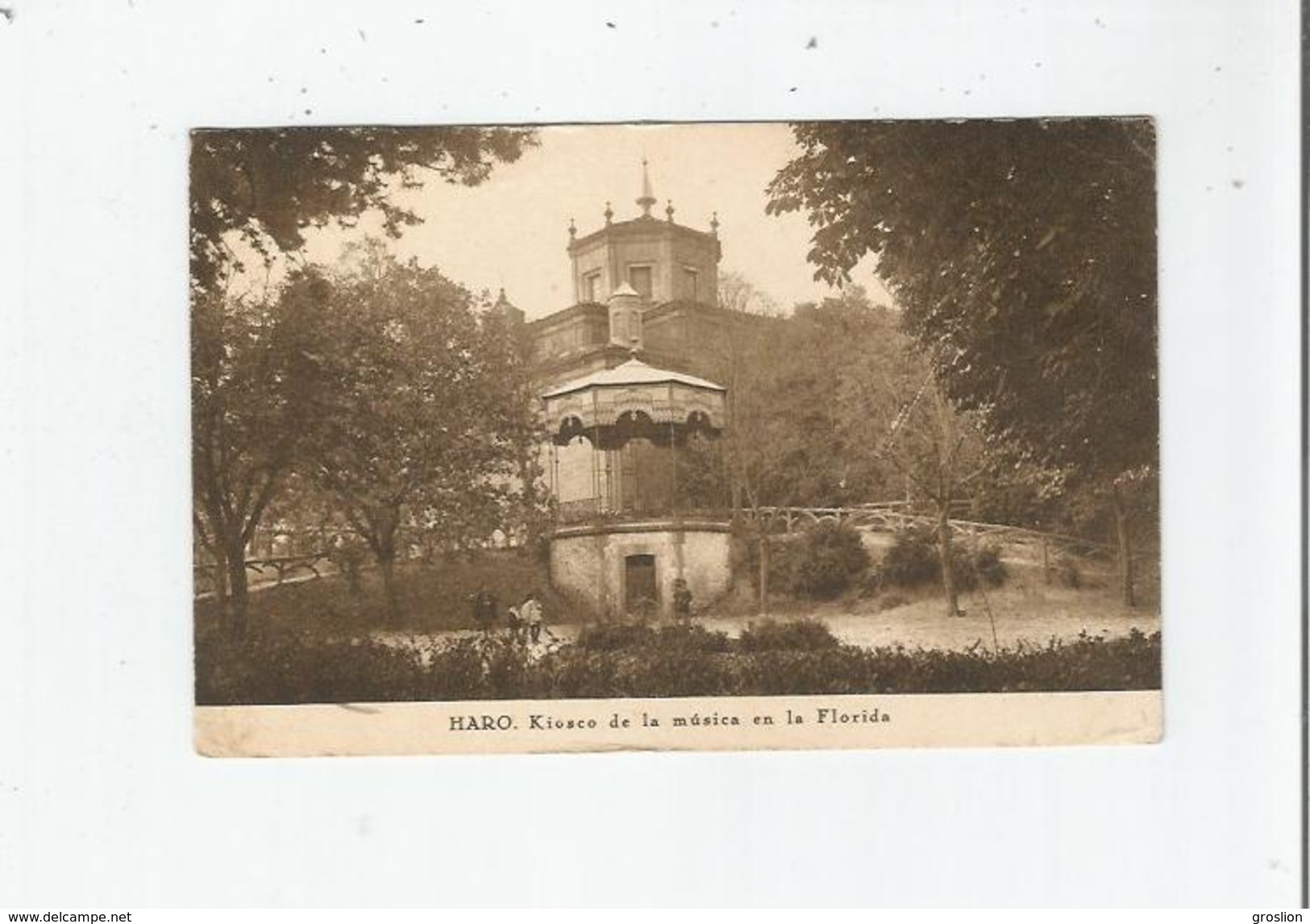 HARO KIOSCO DE LA MUSICA EN LA FLORIDA - La Rioja (Logrono)