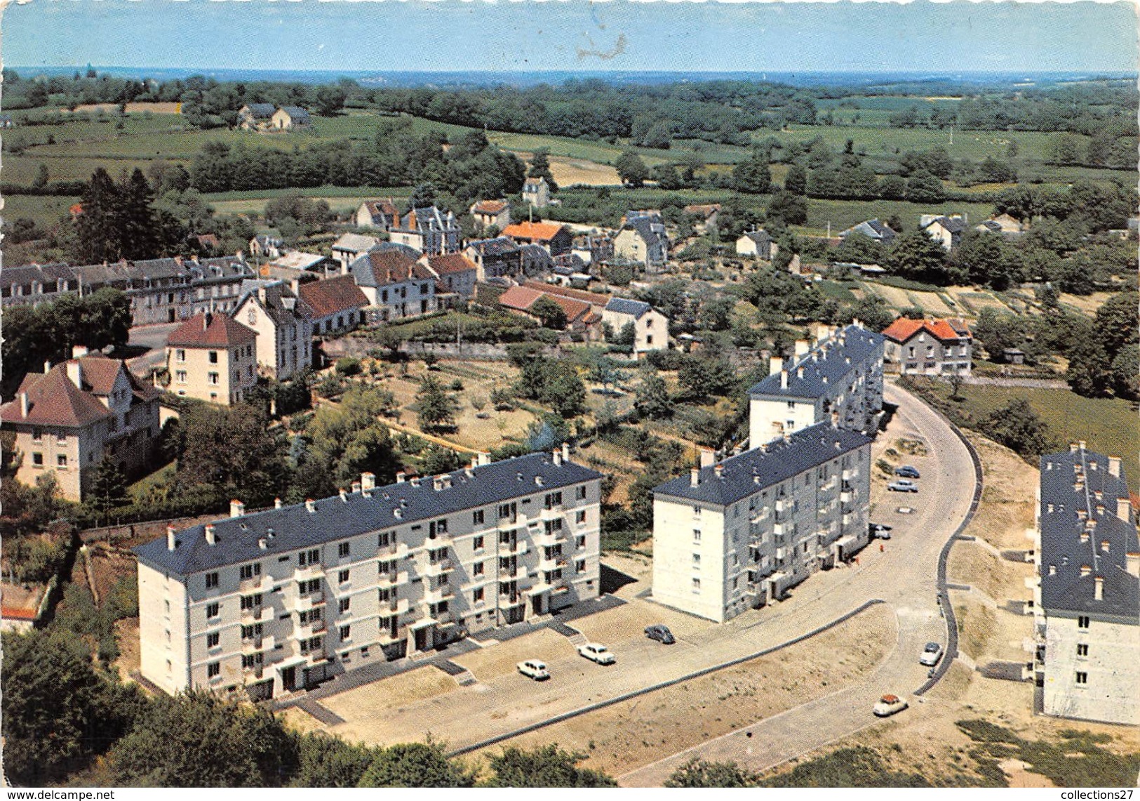 23-LA SOUTERRAINE- VUE AERIENNE - La Souterraine