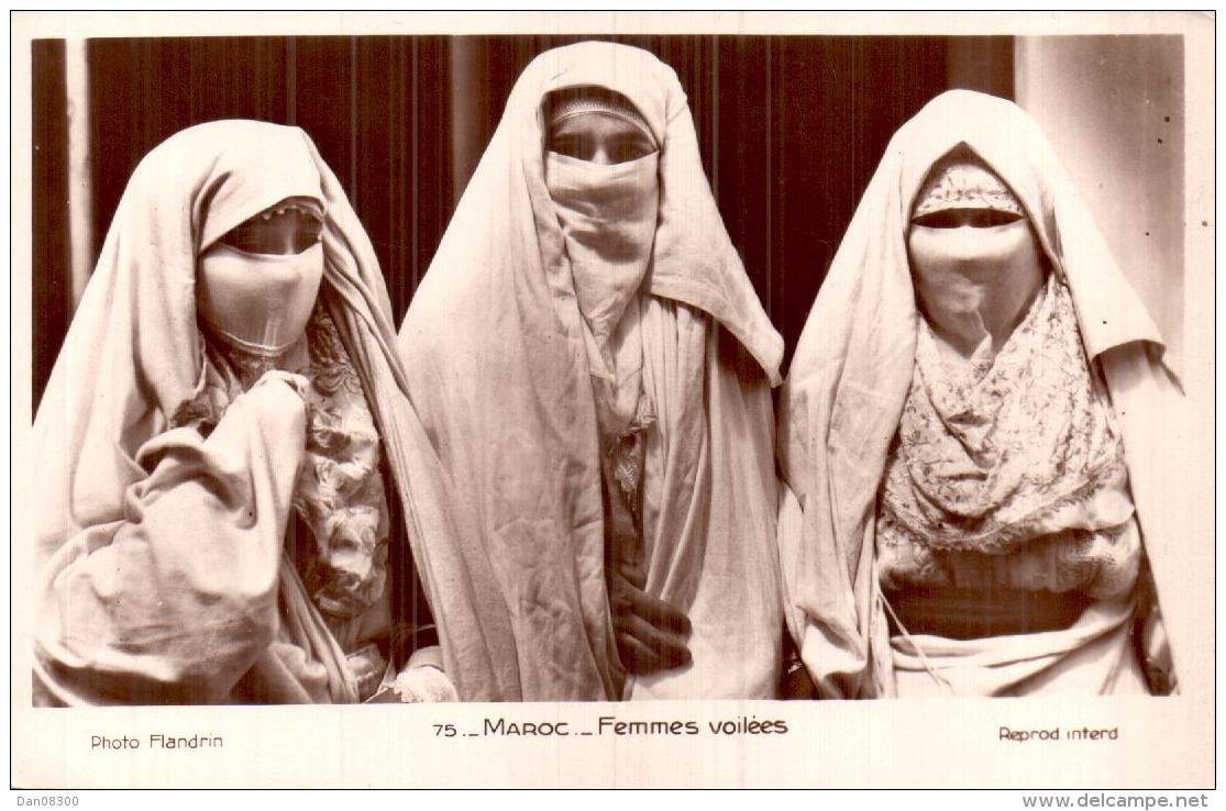 MAROC FEMMES VOILEES 1935 - Afrique