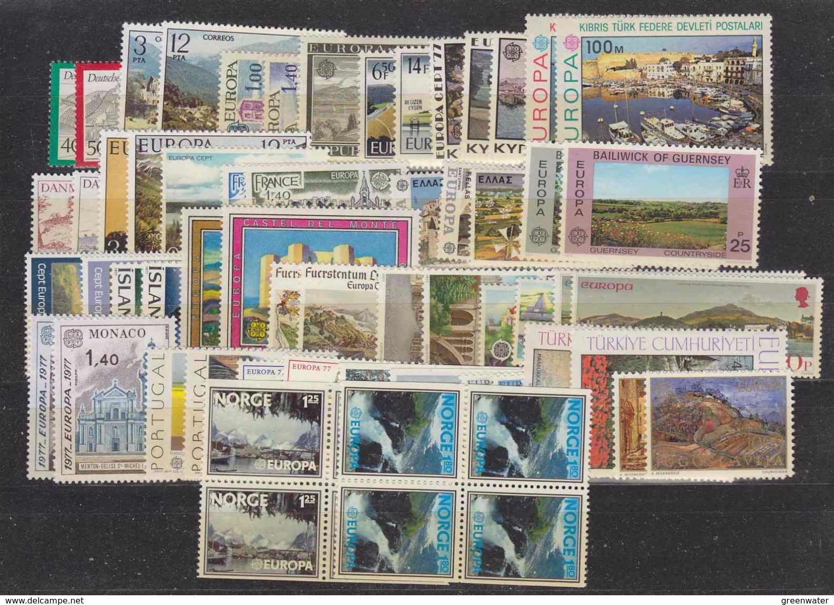 Europa Cept 1977 Year Set 28 Countries (without M/s)  ** Mnh (35521) - 1972