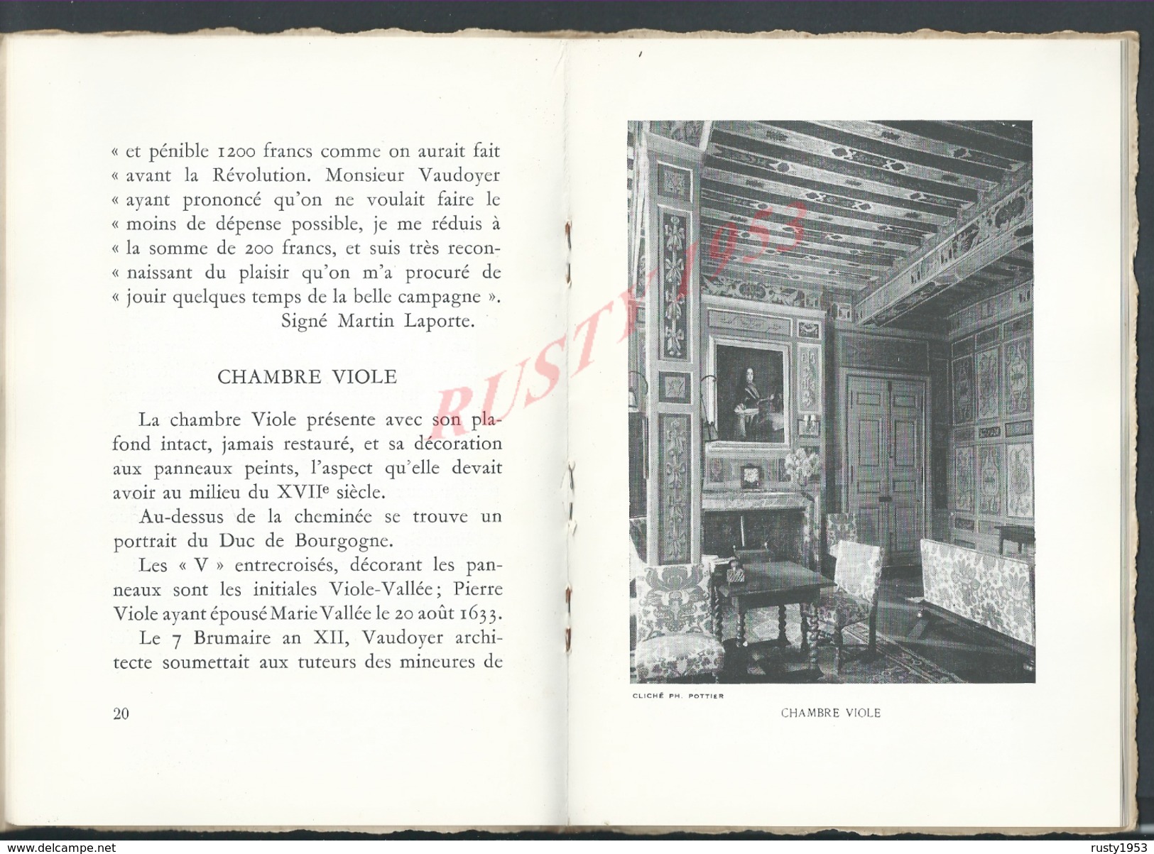 LIVRE HISTOIRE GUERMANTES 77 PAR SUZANNE VERNES 1949 37 PAGES : - Histoire