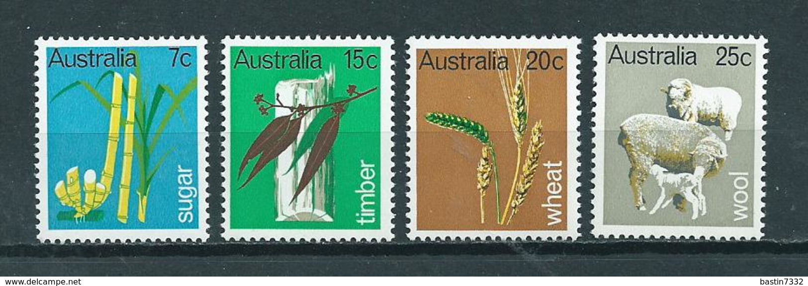 1969 Australia Complete Set Agriculture MNH/Postfris/Neuf Sans Charniere - Ungebraucht