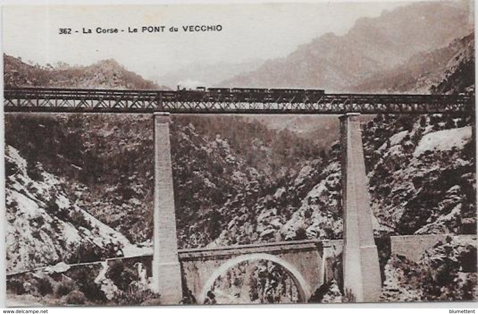 CPA Corse Corsica Non Circulé Le Pont De VECCHIO - Andere & Zonder Classificatie
